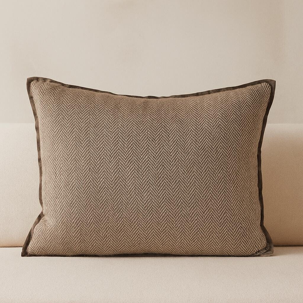 Jean Stoffer x Loloi Poly Filled Decorative Throw Pillow, , rollover