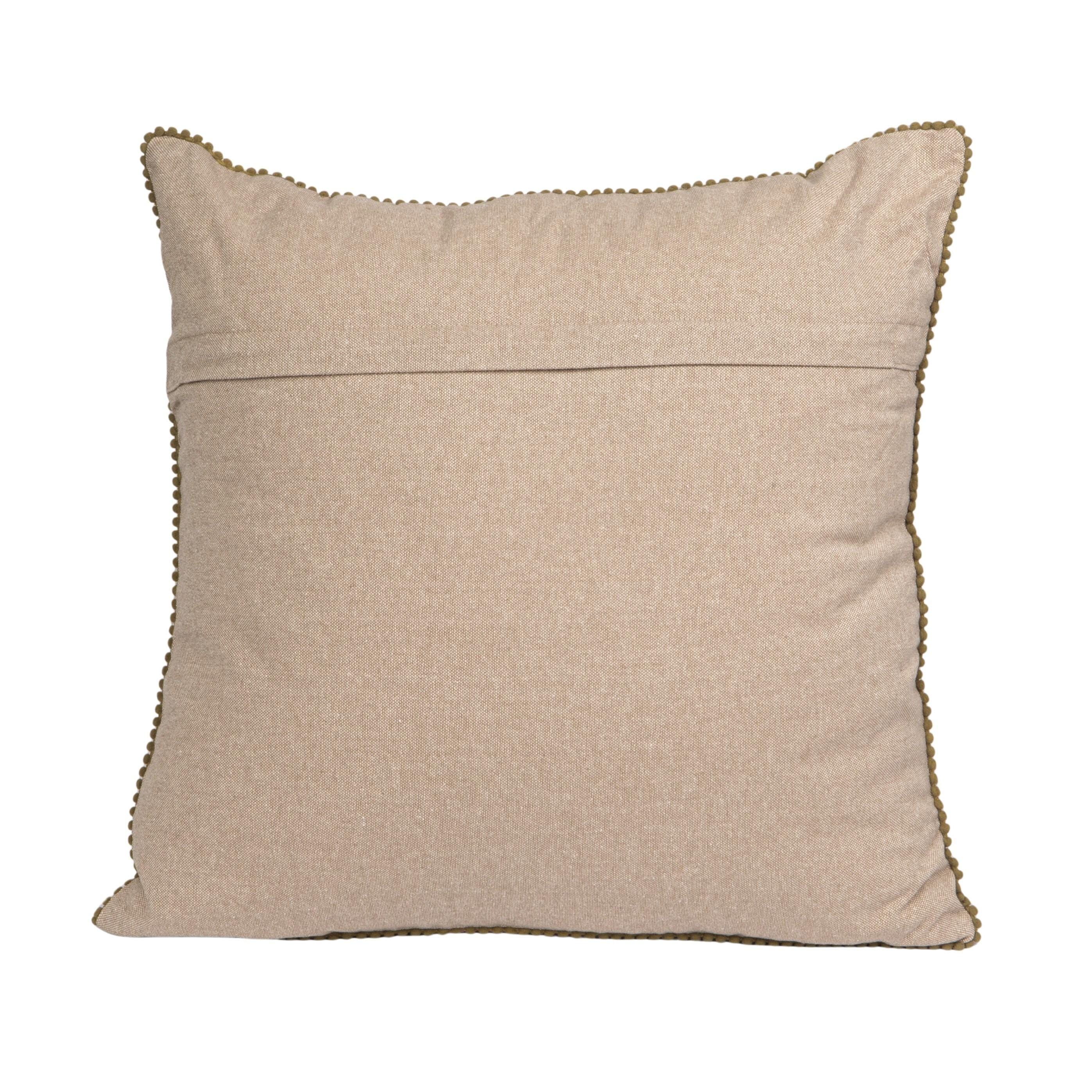 Storied Home Flowers Printed Decorative Throw Pillow, , large