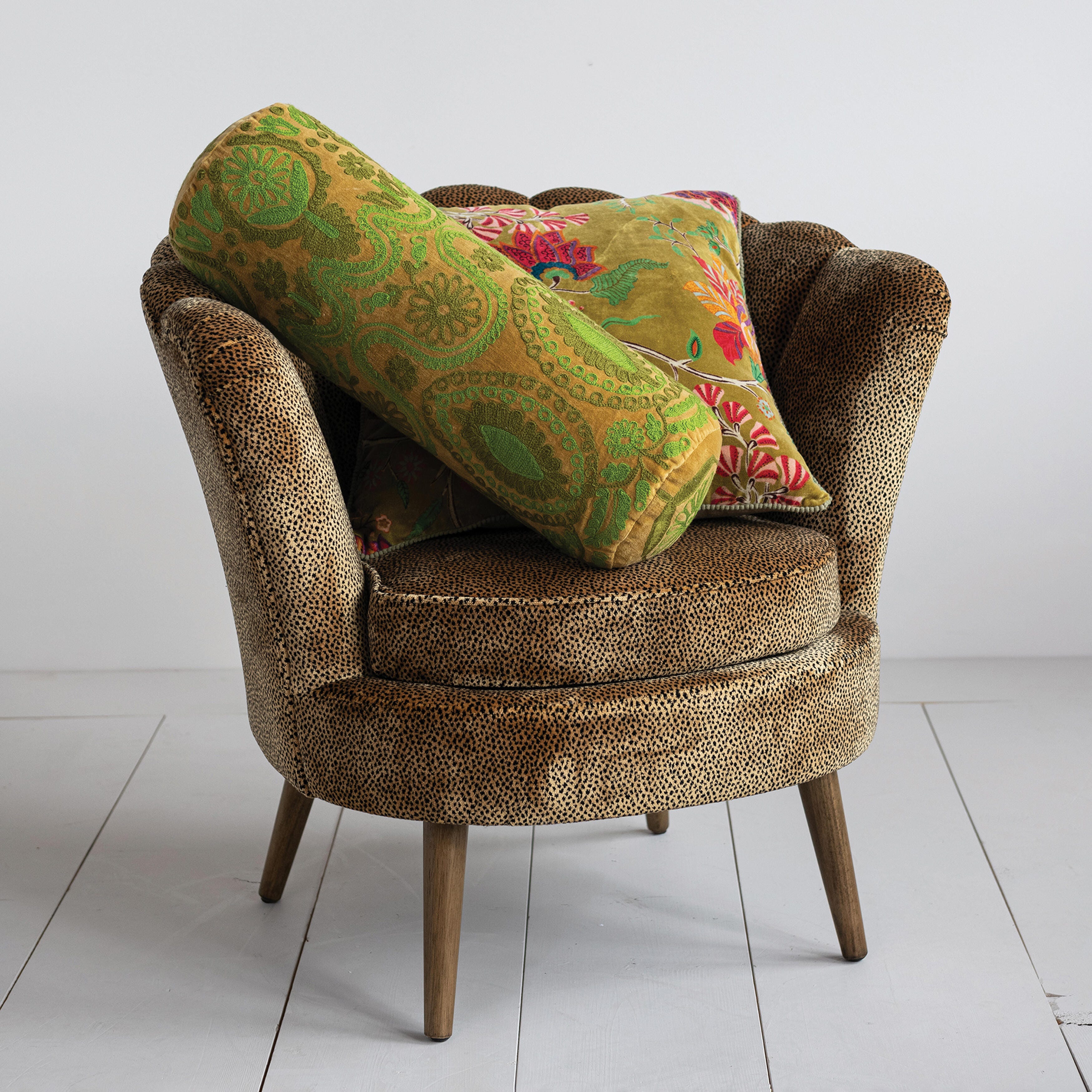 Storied Home Flowers Printed Decorative Throw Pillow, , large