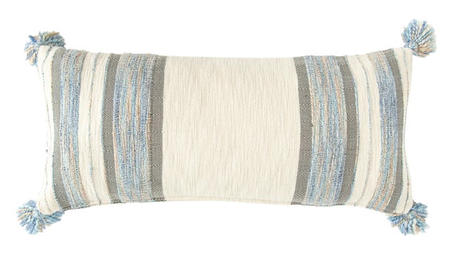 Storied Home Knitted Lumbar Decorative Throw Pillow