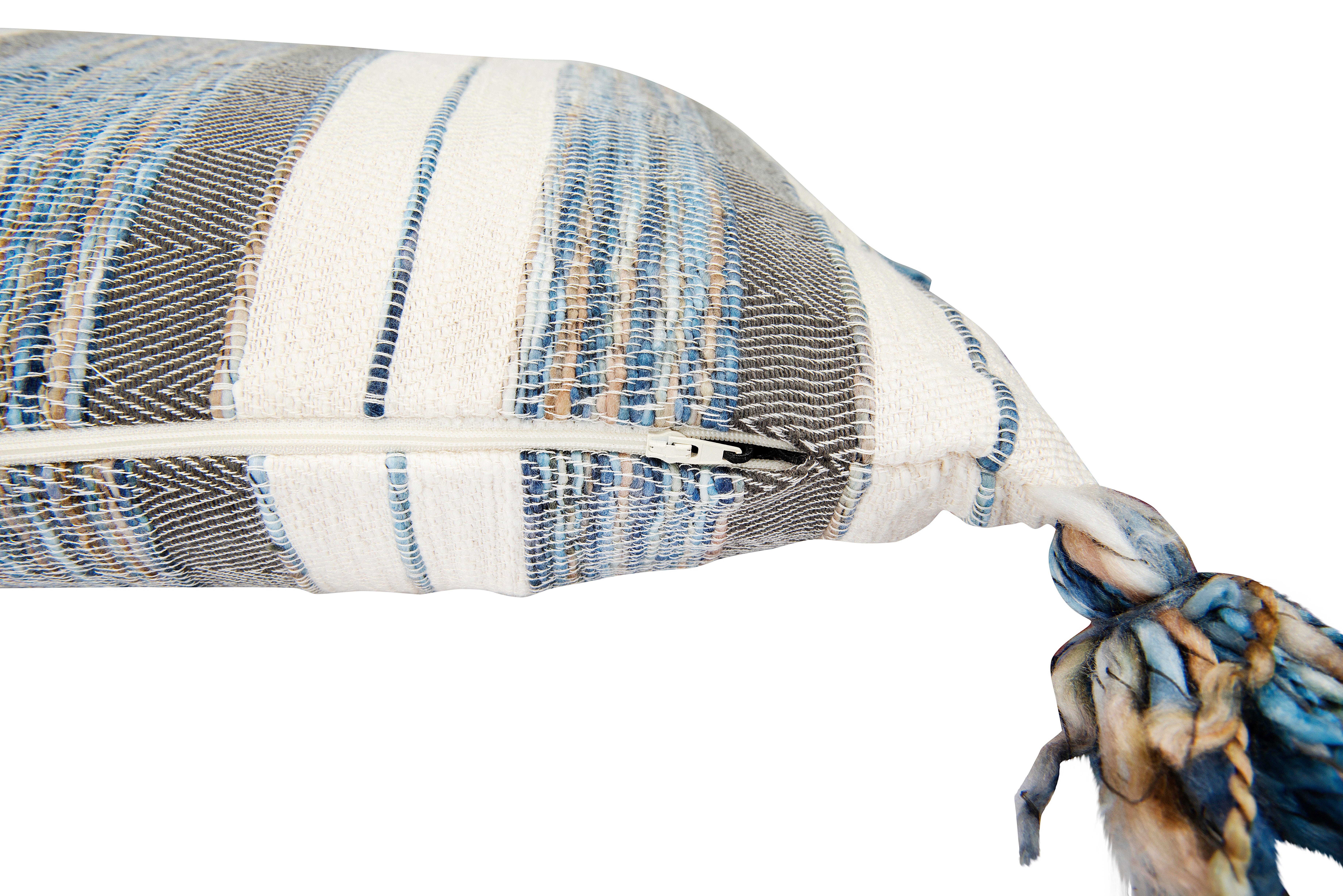 Storied Home Knitted Lumbar Decorative Throw Pillow, , large