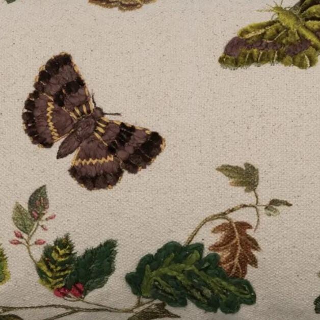 Storied Home Butterflies Embroidered Decorative Throw Pillow, , swatch