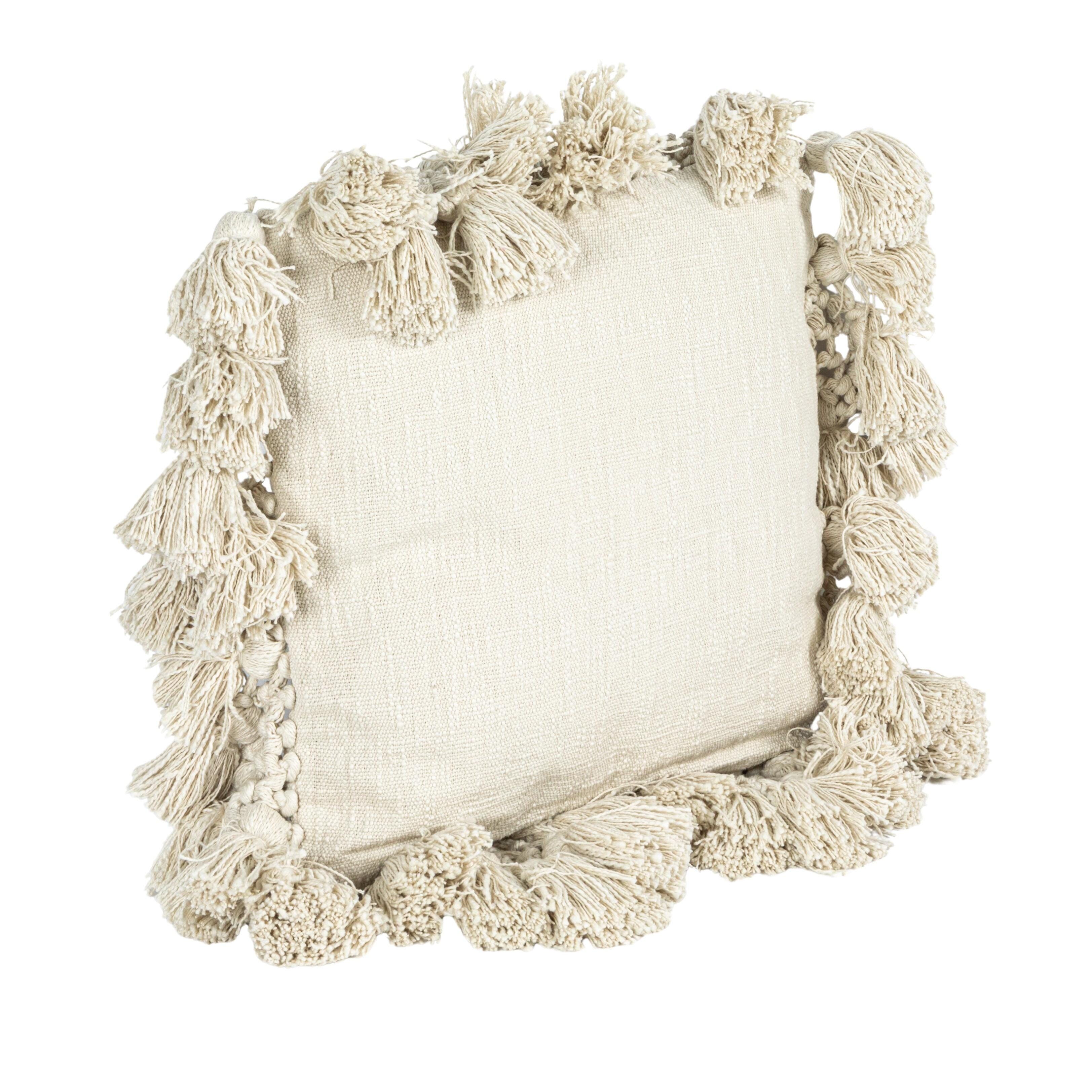 Storied Home Crochet Decorative Throw Pillow, , large