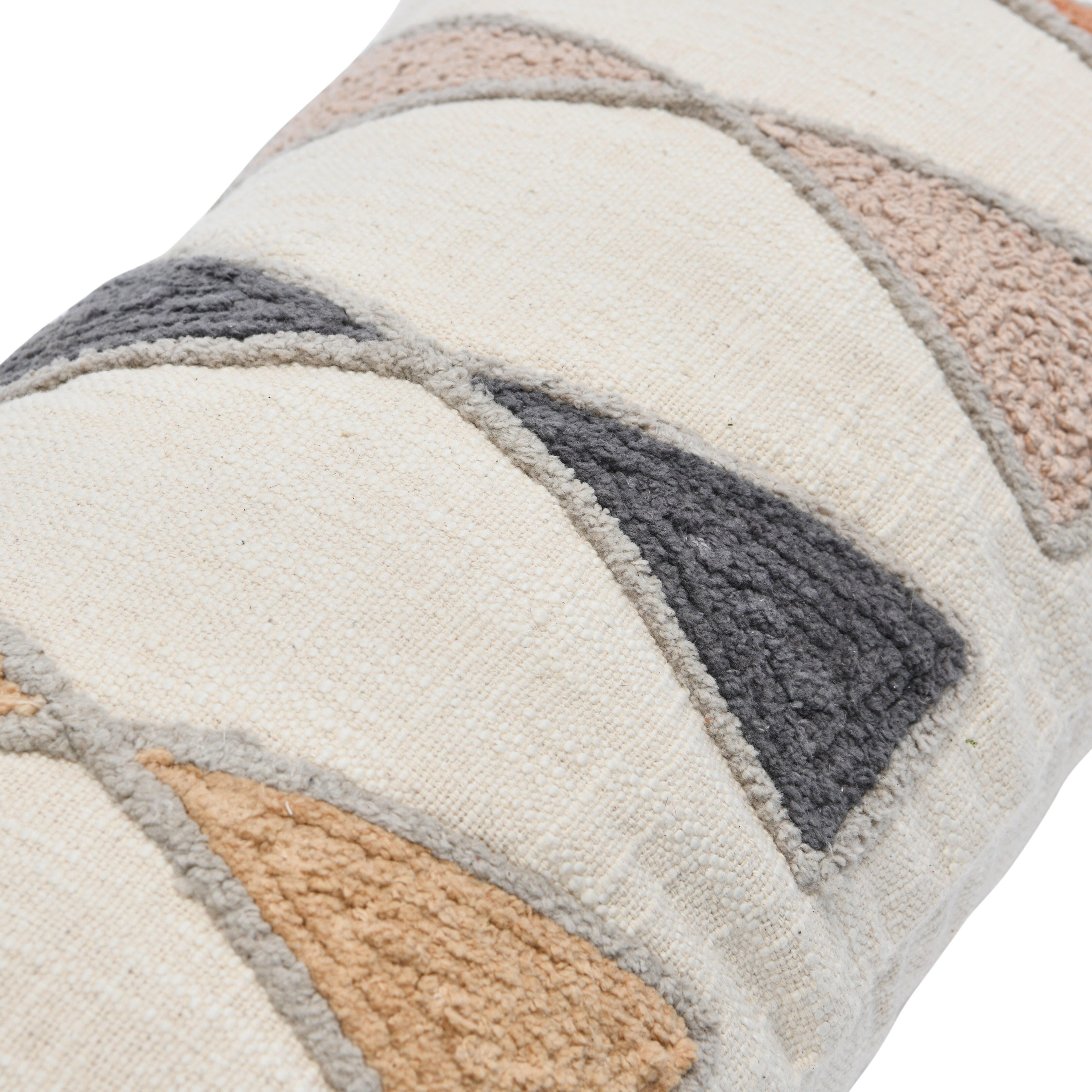 Storied Home Fringed Decorative Throw Pillow, , large