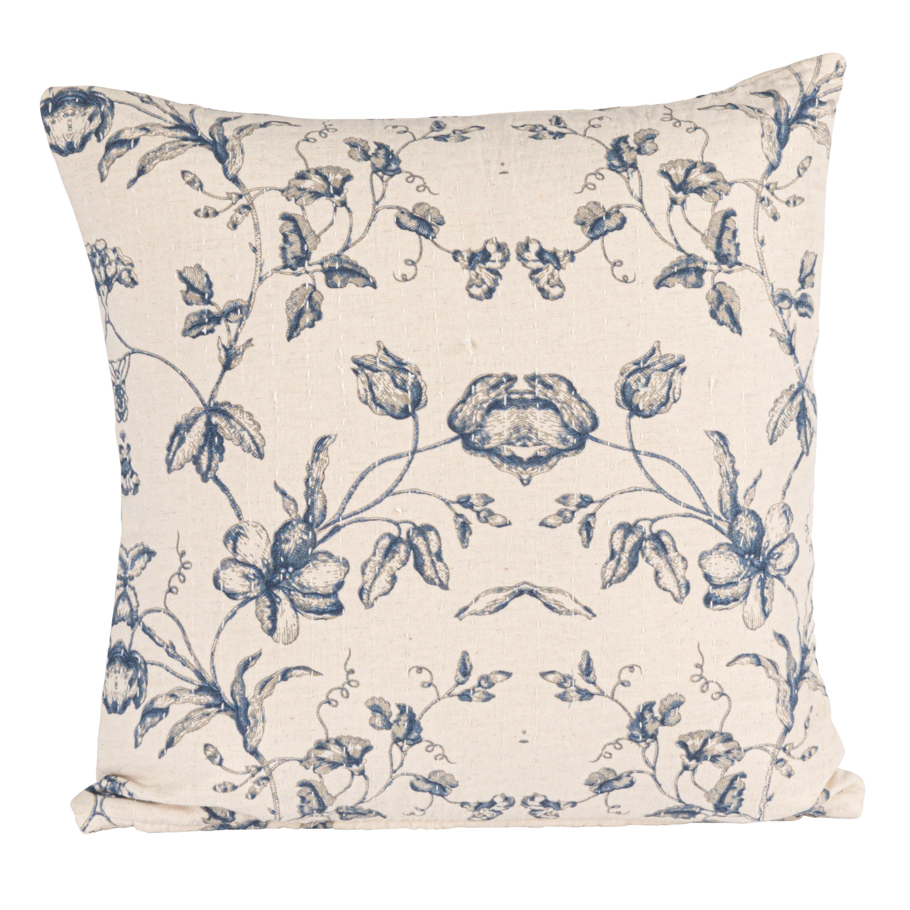 Storied Home Floral Decorative Throw Pillow, , large