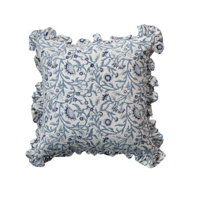Storied Home Square Floral Decorative Throw Pillow