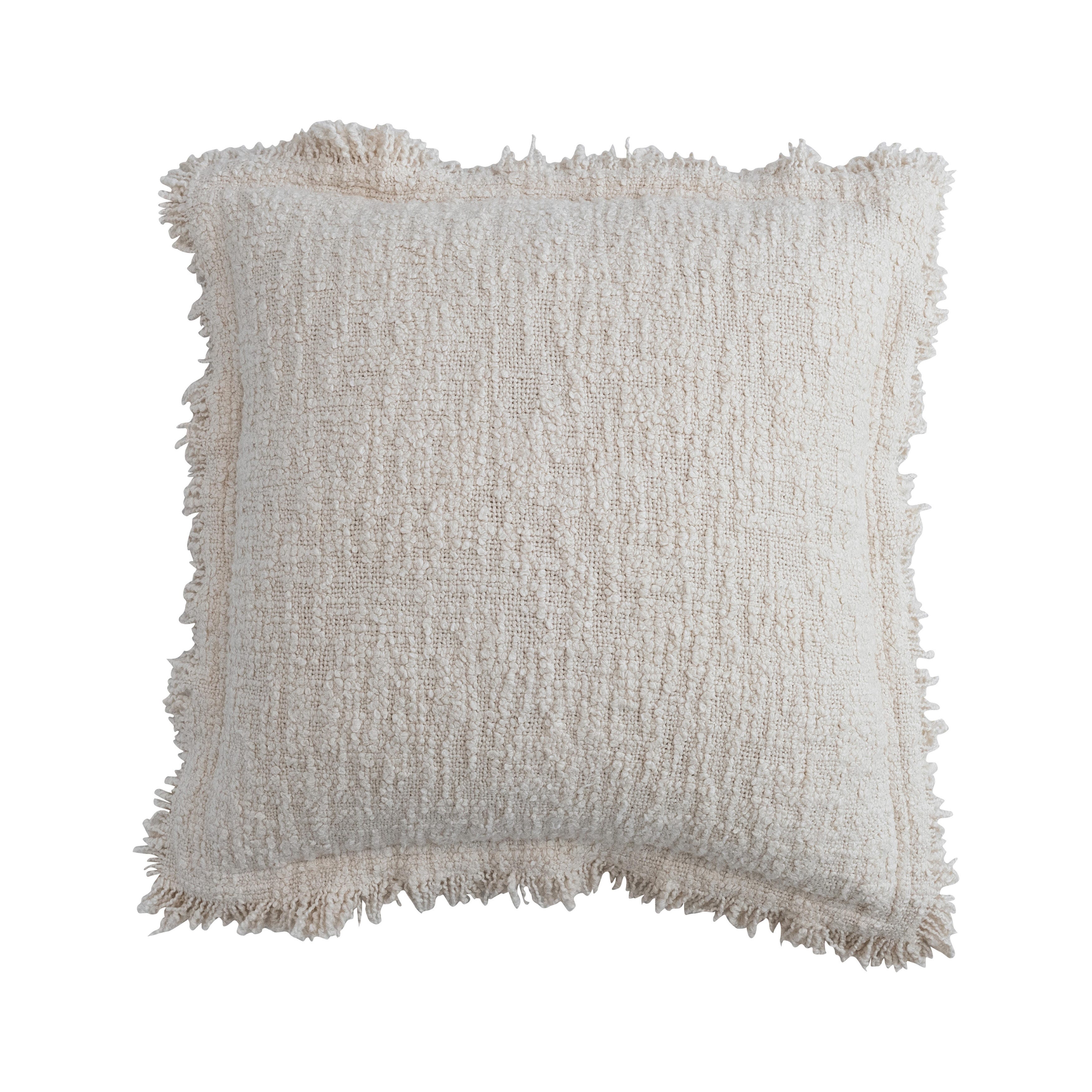 Storied Home Flanged Edge Decorative Throw Pillow, , large