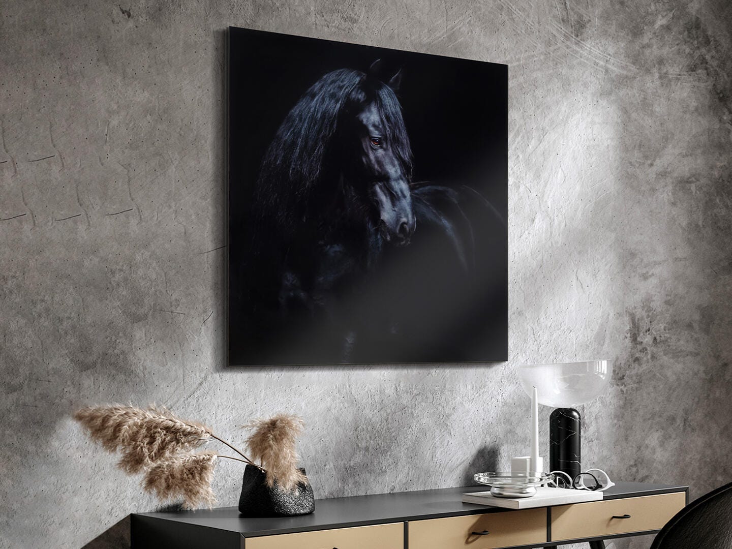 Empire Art Direct Equine Wall Art 38" x 38", , large