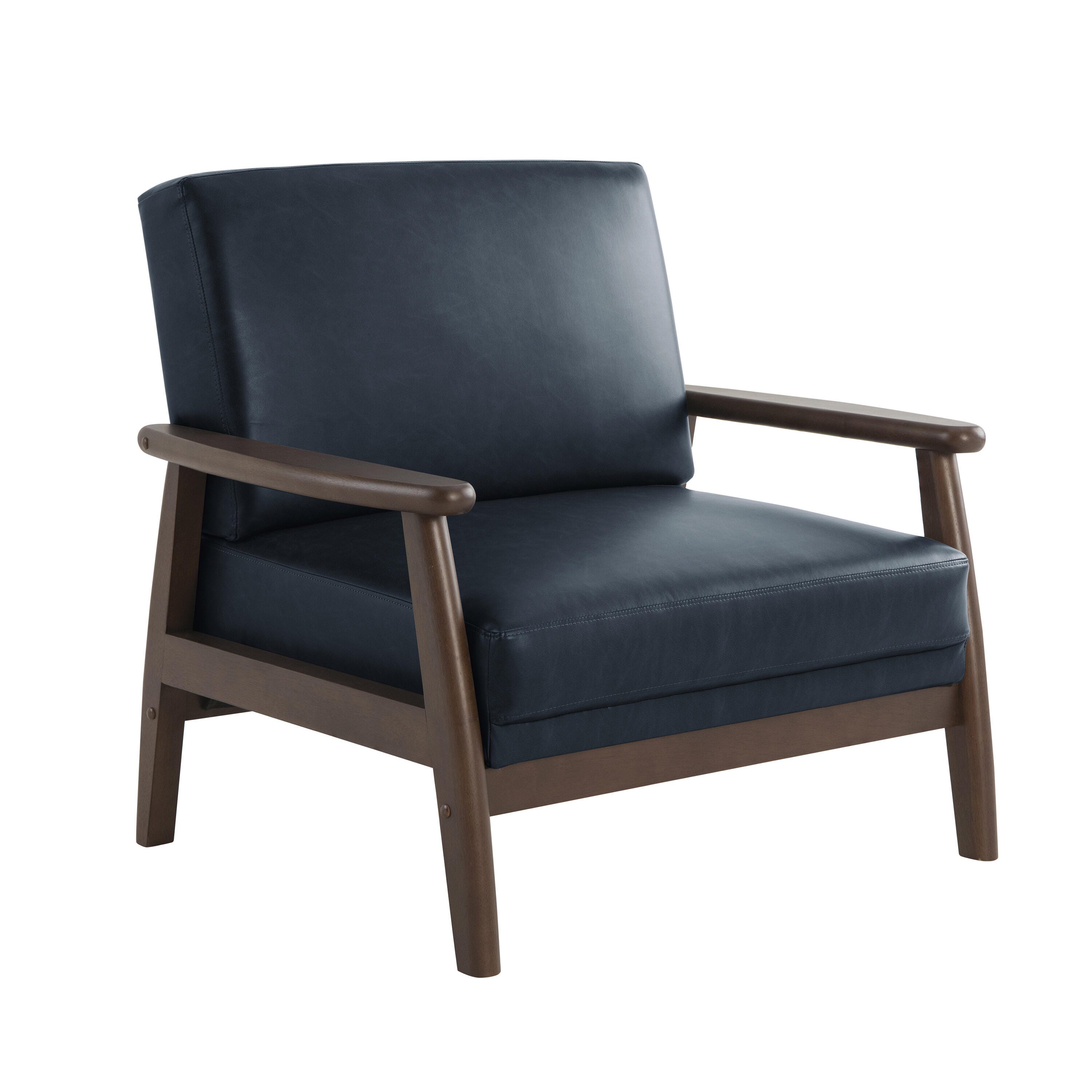Studio Living Ainsley Accent Chair, Navy, large