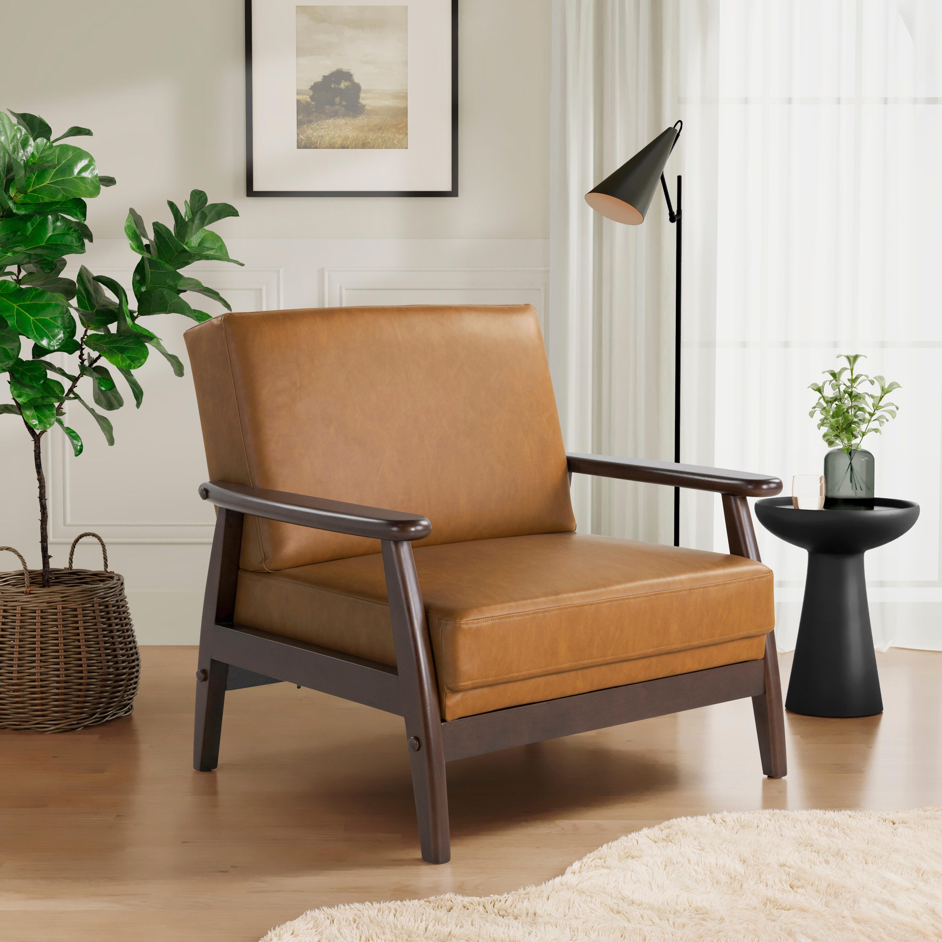 Studio Living Ainsley Accent Chair, Carmel, rollover