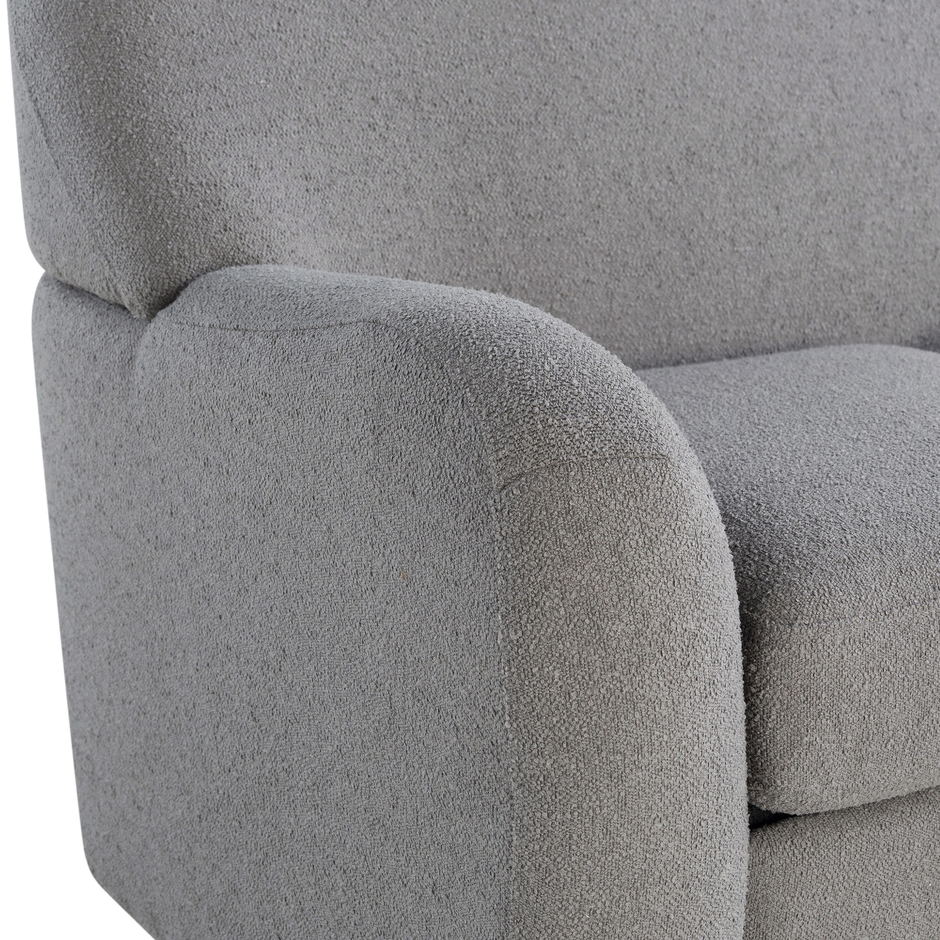 Studio Living Grant Accent Chair, Gray, large