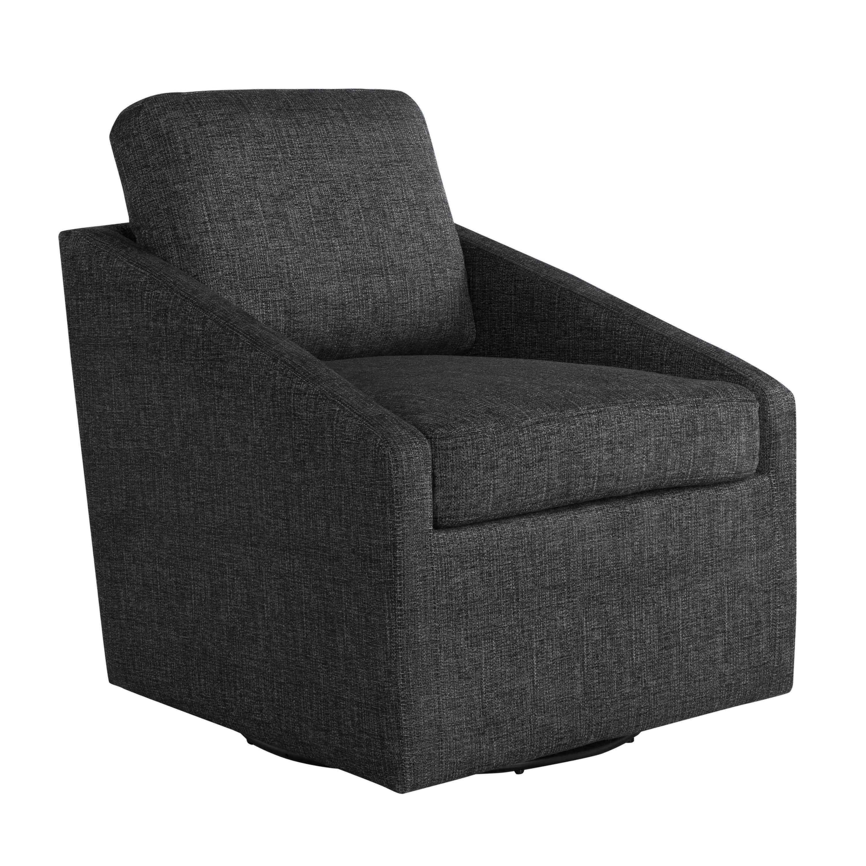 Studio Living Hanson Accent Chair, Black, large
