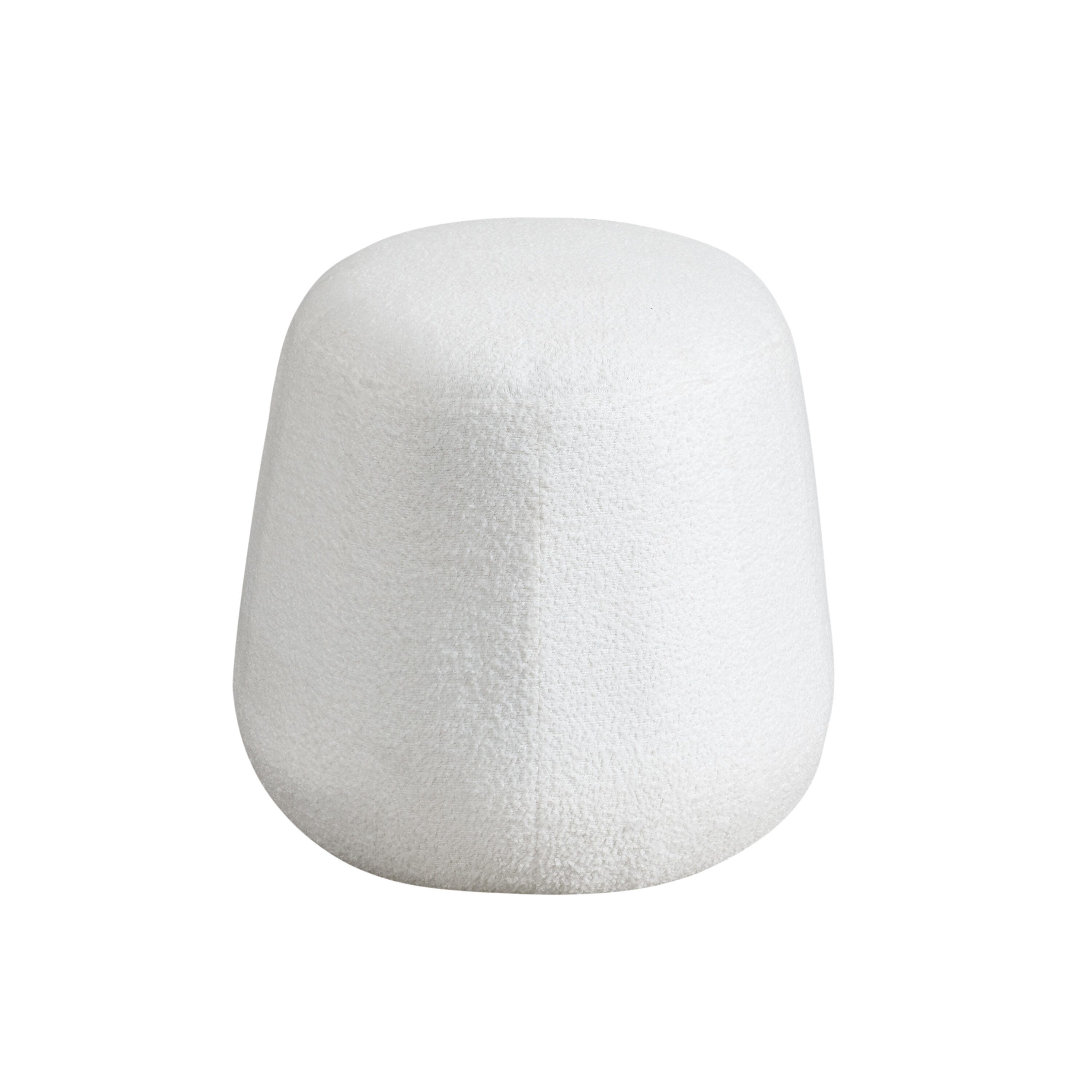 Studio Living Kendrick Ottoman, White, large
