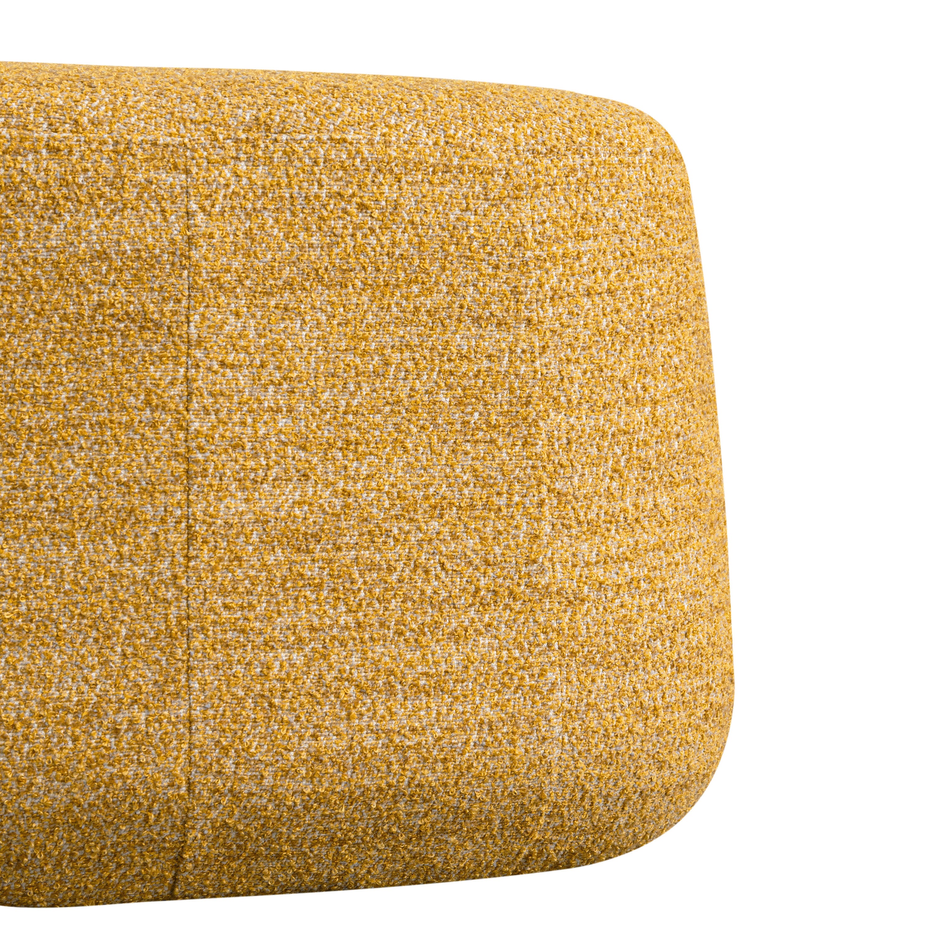 Studio Living Kendrick Ottoman, Mustard, large