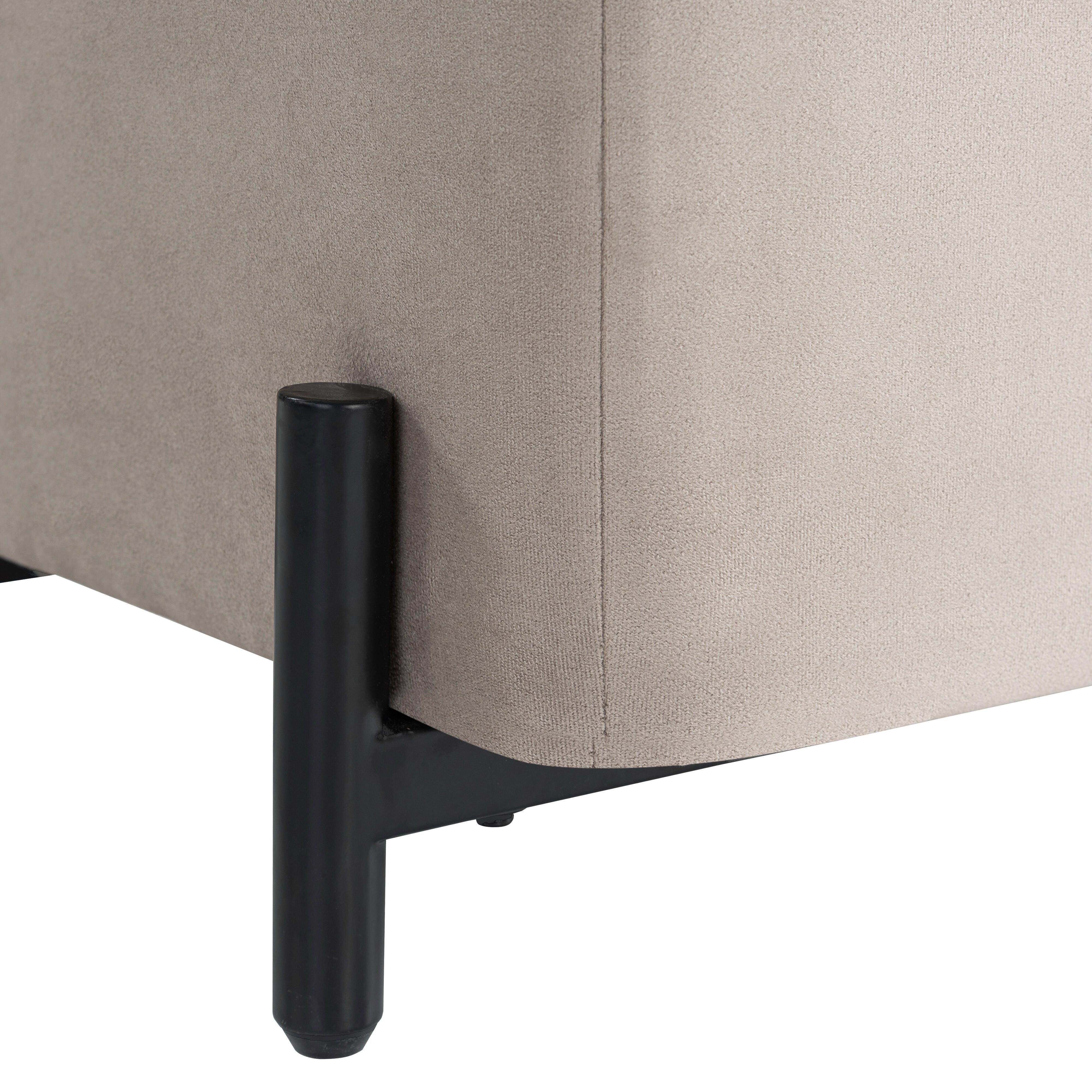 Studio Living Kensington Ottoman, Taupe, large