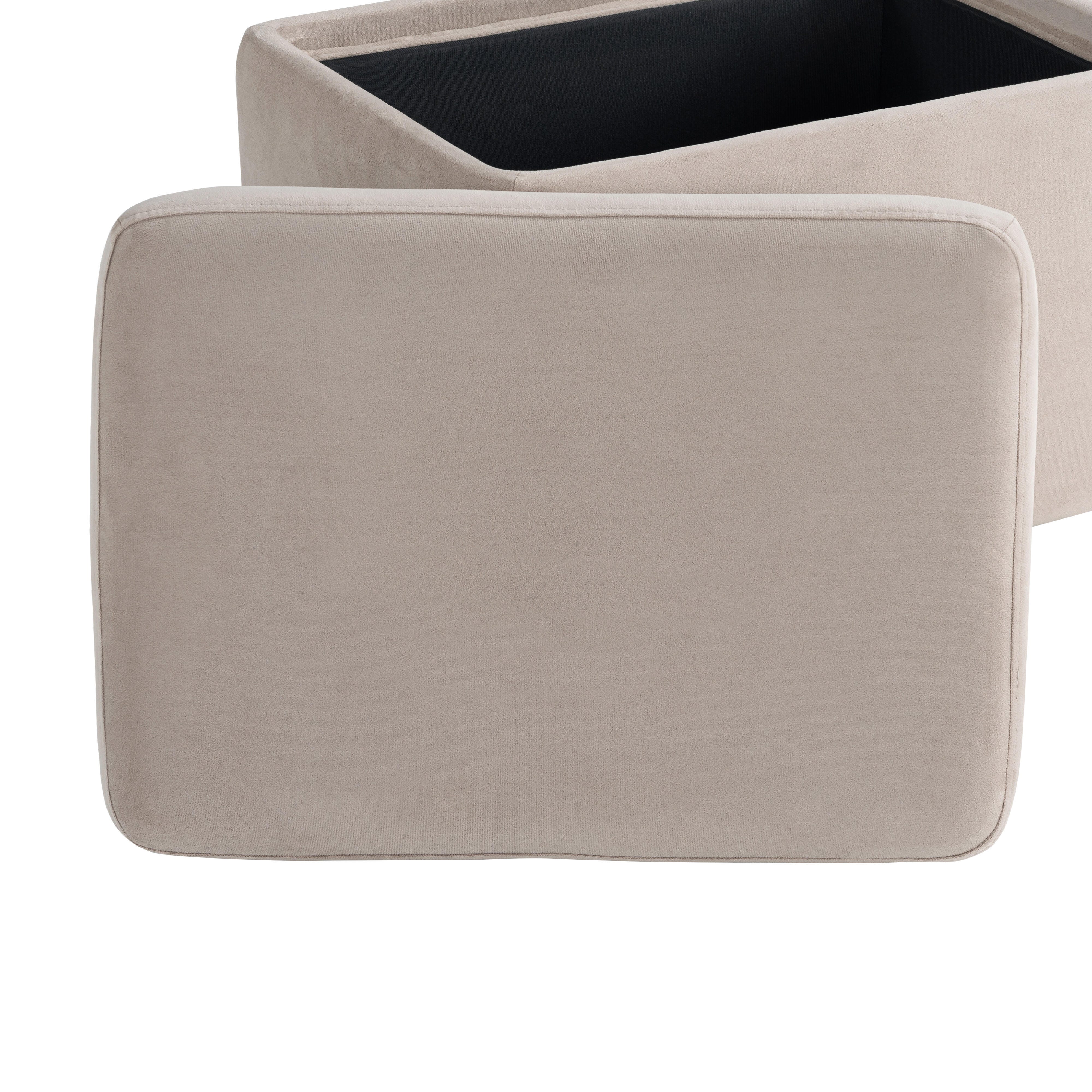 Studio Living Kensington Ottoman, Taupe, large