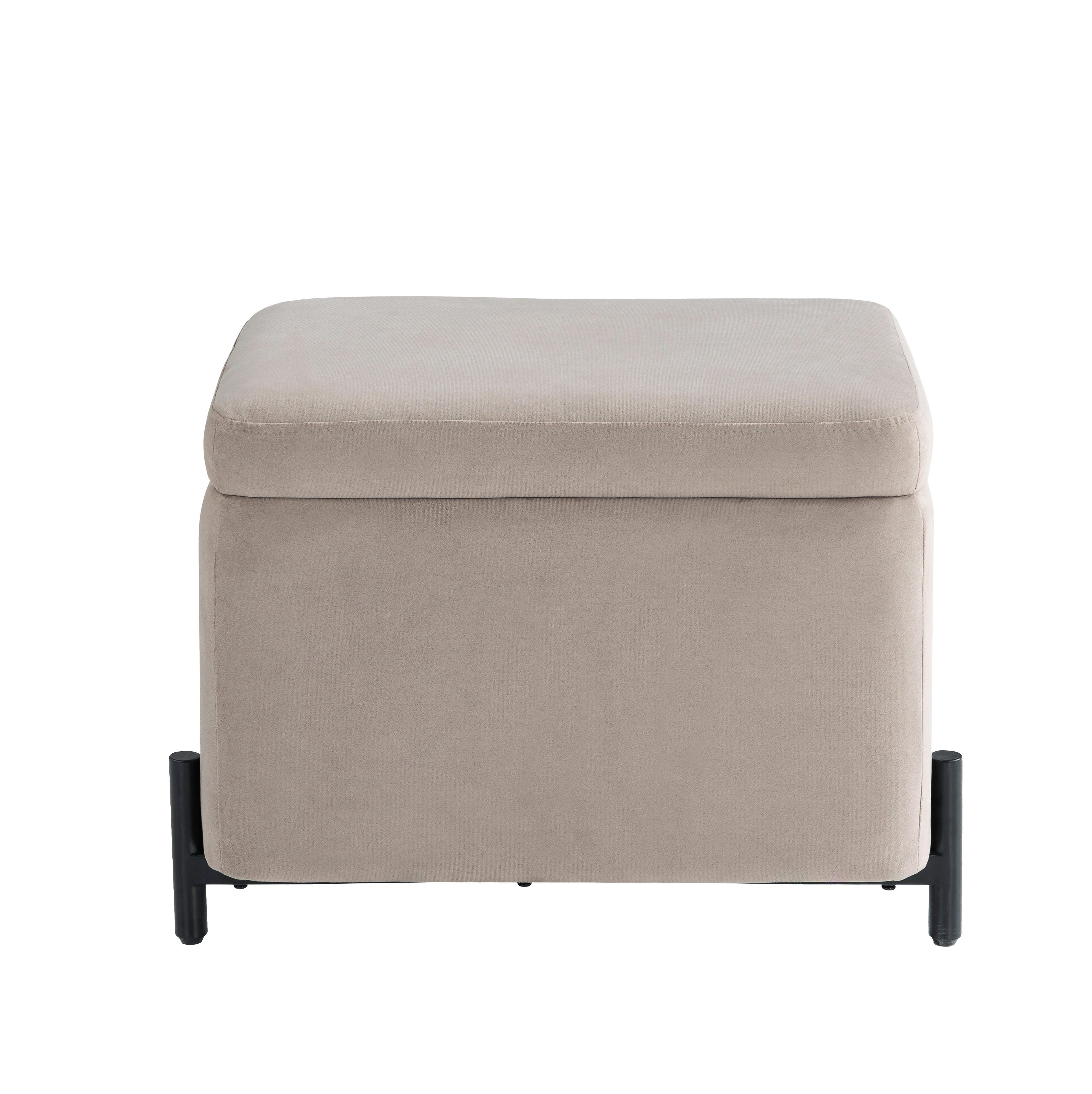 Studio Living Kensington Ottoman, Taupe, large