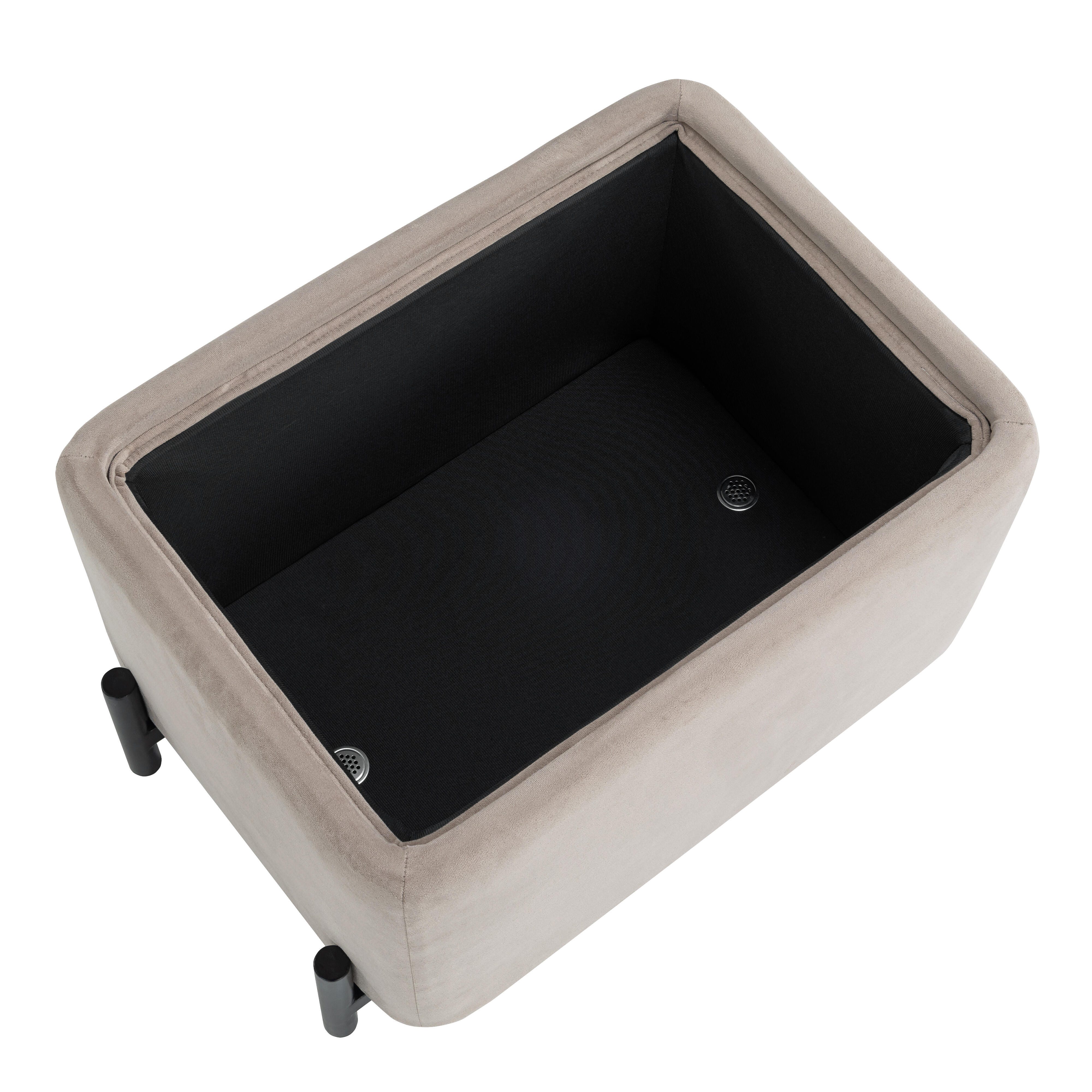 Studio Living Kensington Ottoman, Taupe, large