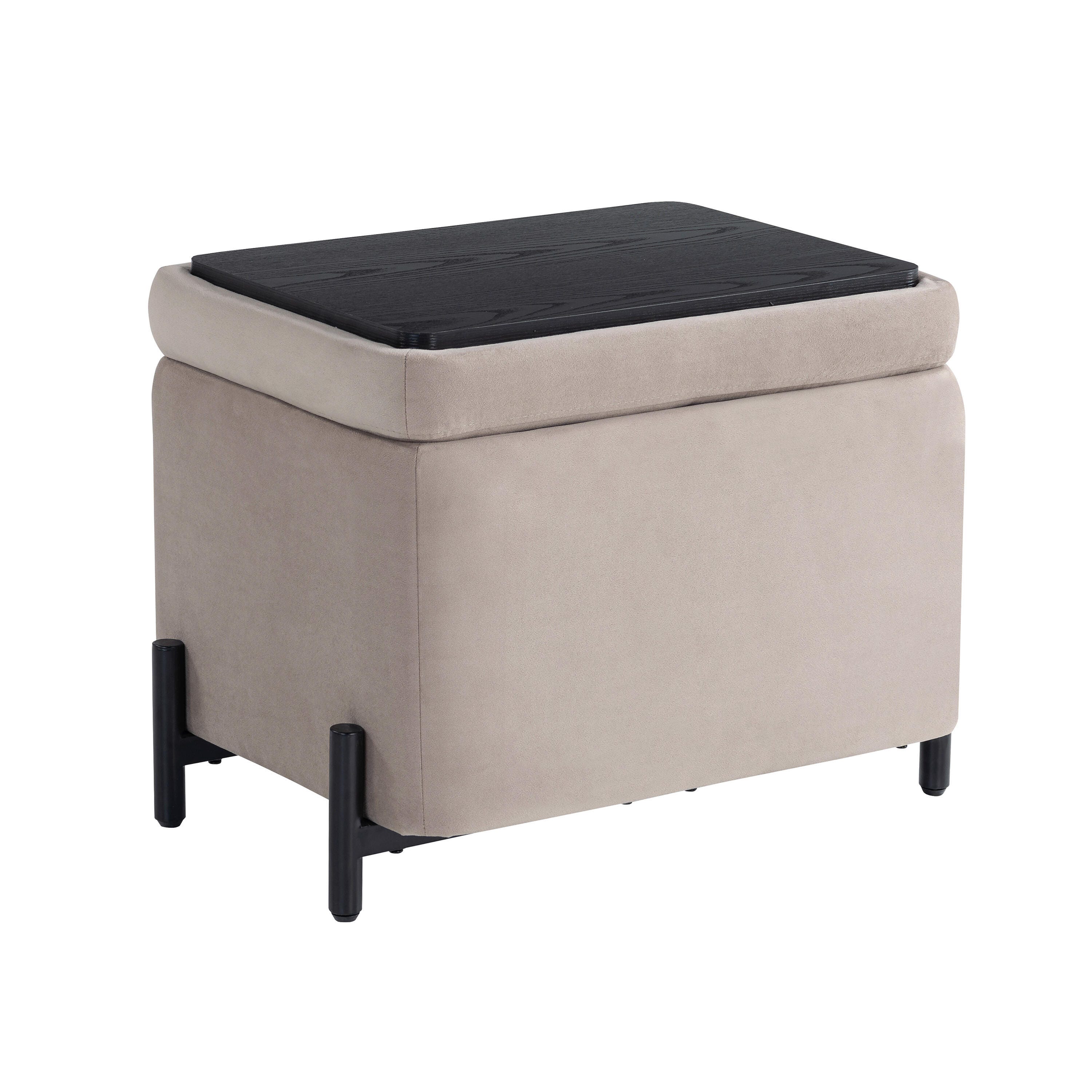 Studio Living Kensington Ottoman, Taupe, large