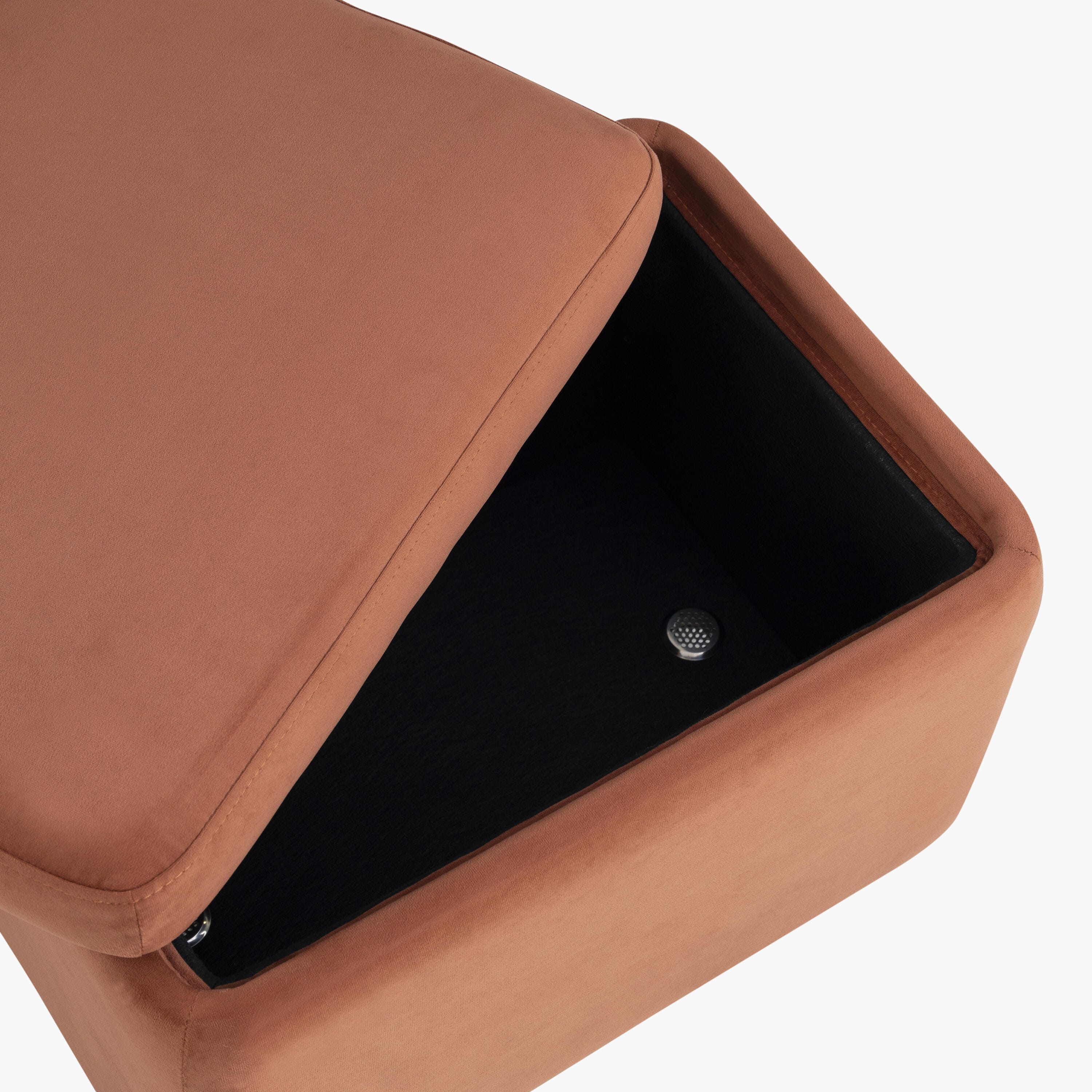 Studio Living Kensington Ottoman, Orange, large