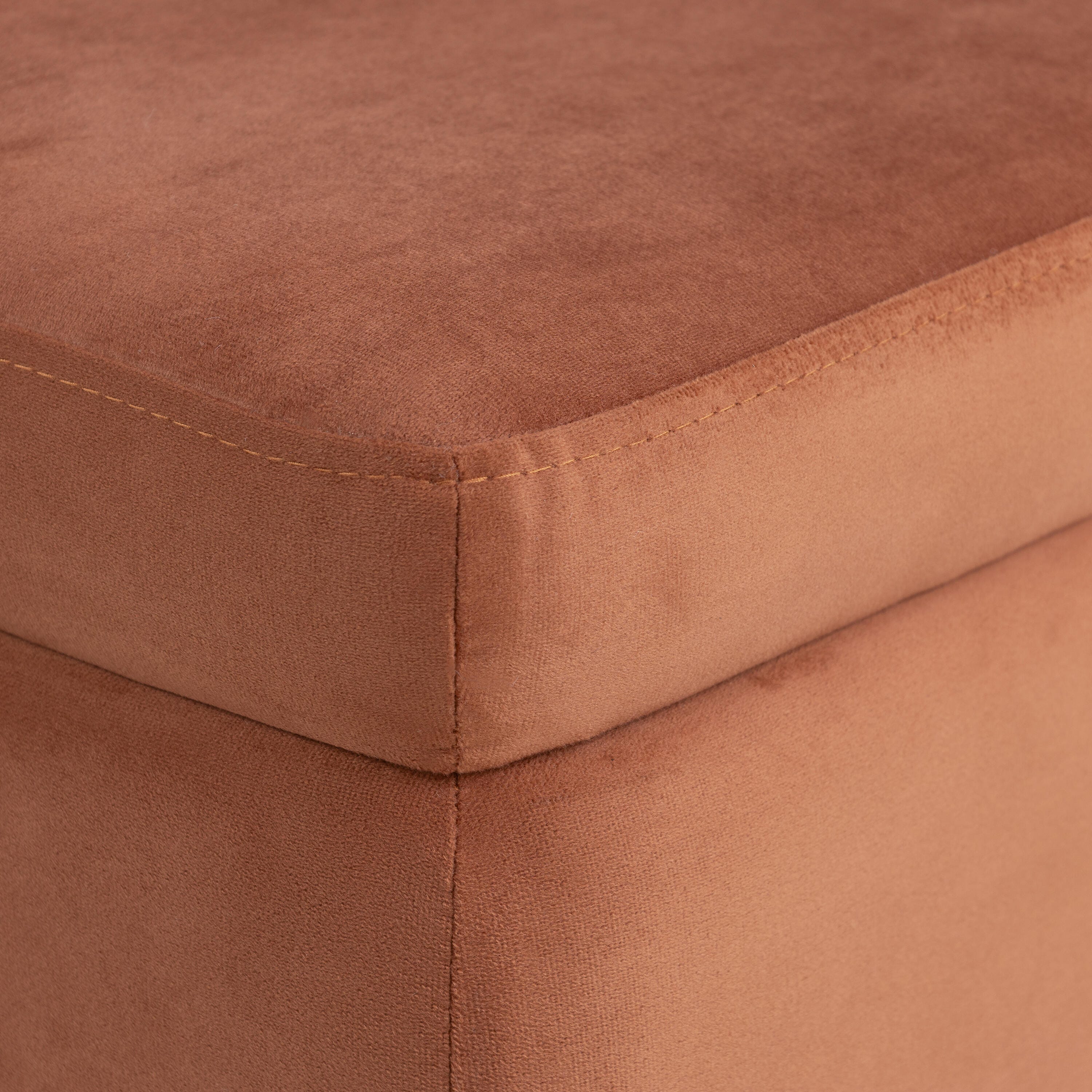 Studio Living Kensington Ottoman, Orange, large