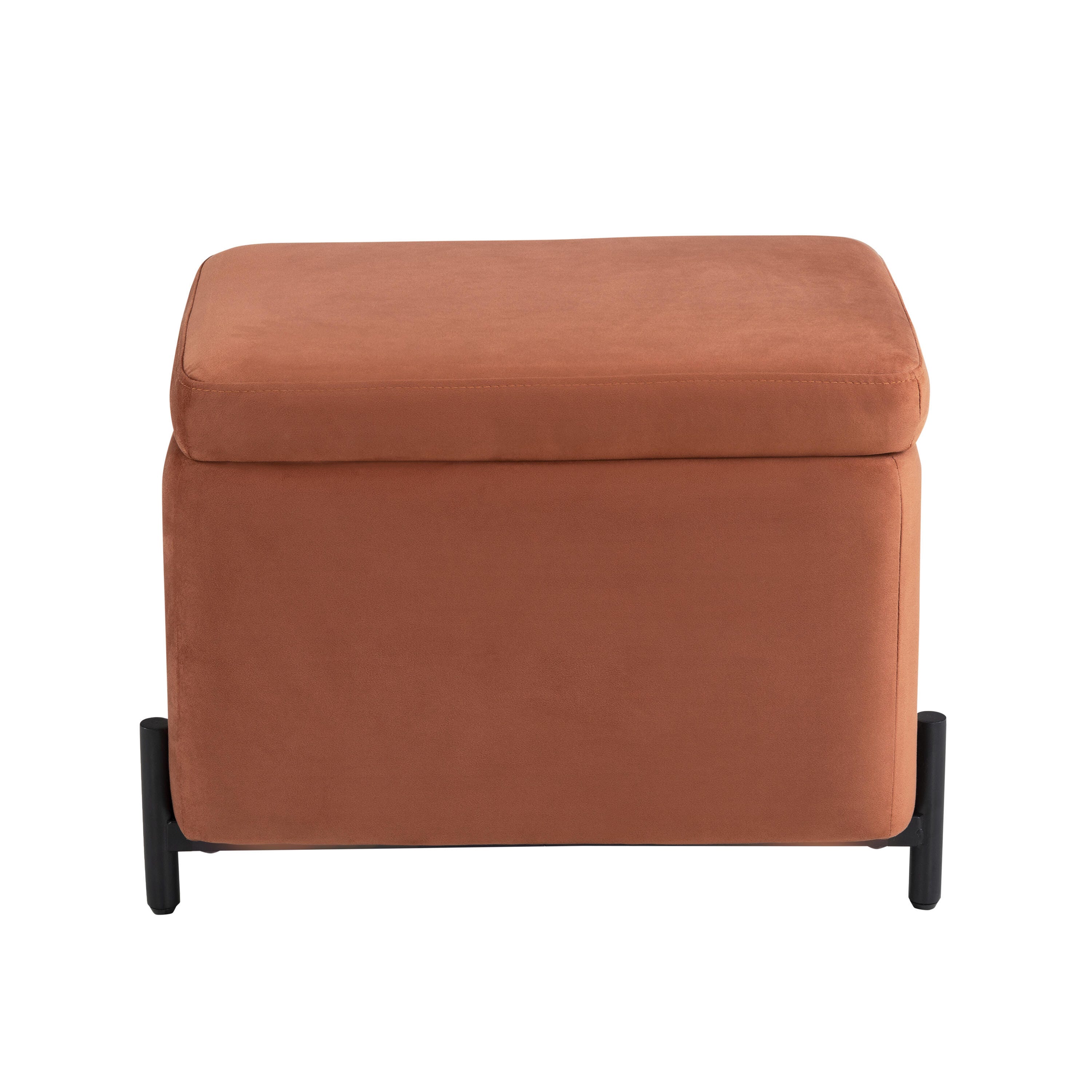 Studio Living Kensington Ottoman, Orange, large