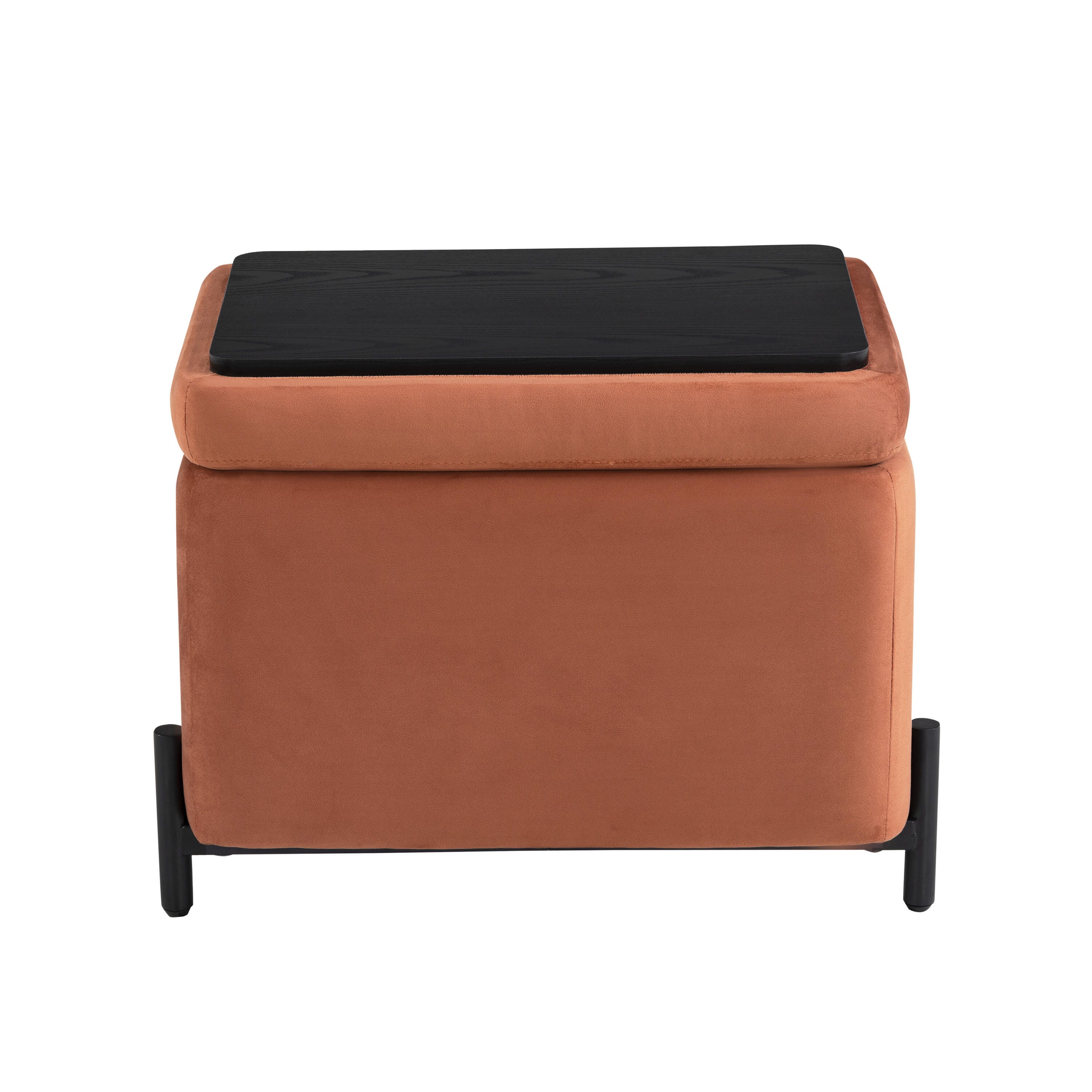 Studio Living Kensington Ottoman, Orange, large