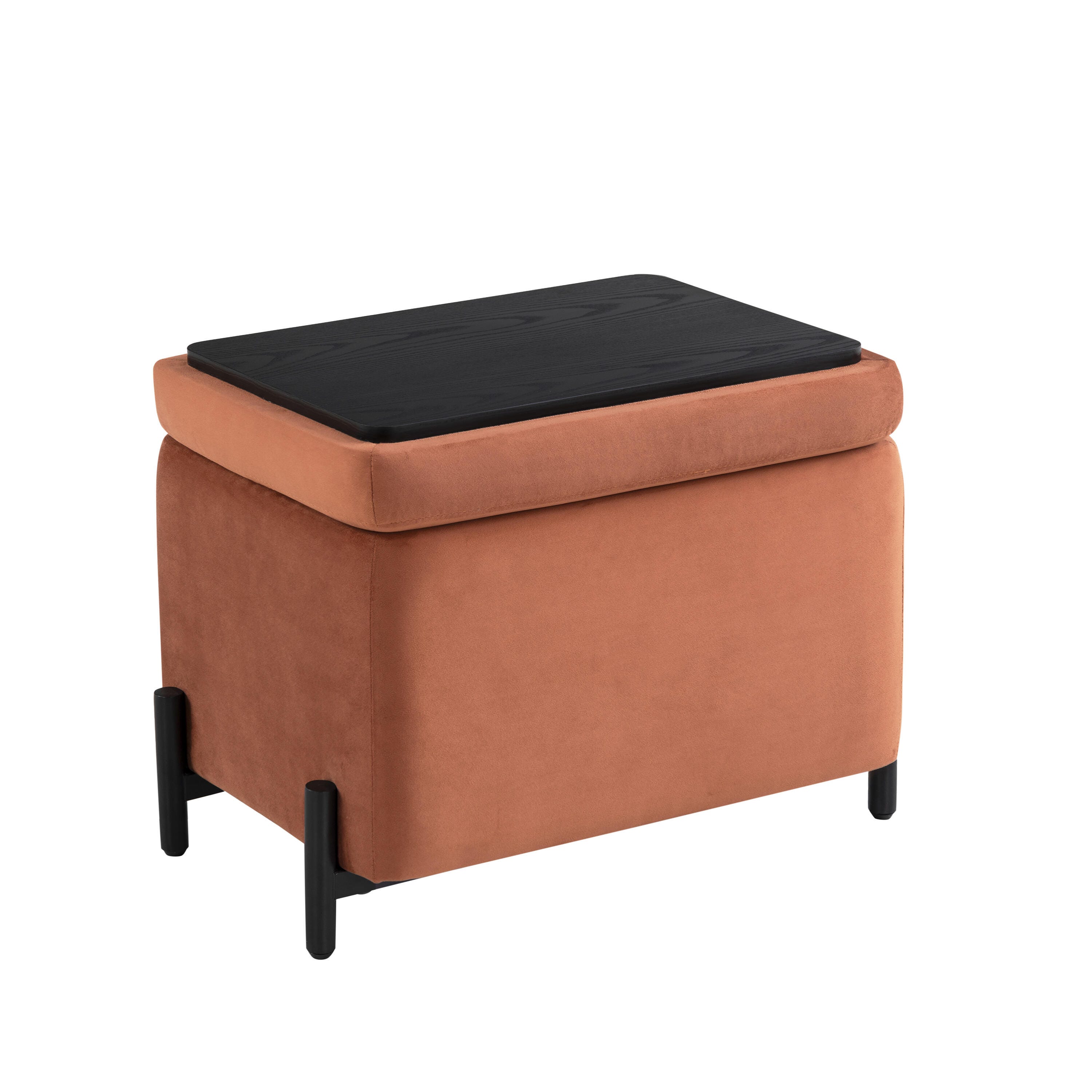 Studio Living Kensington Ottoman, Orange, large