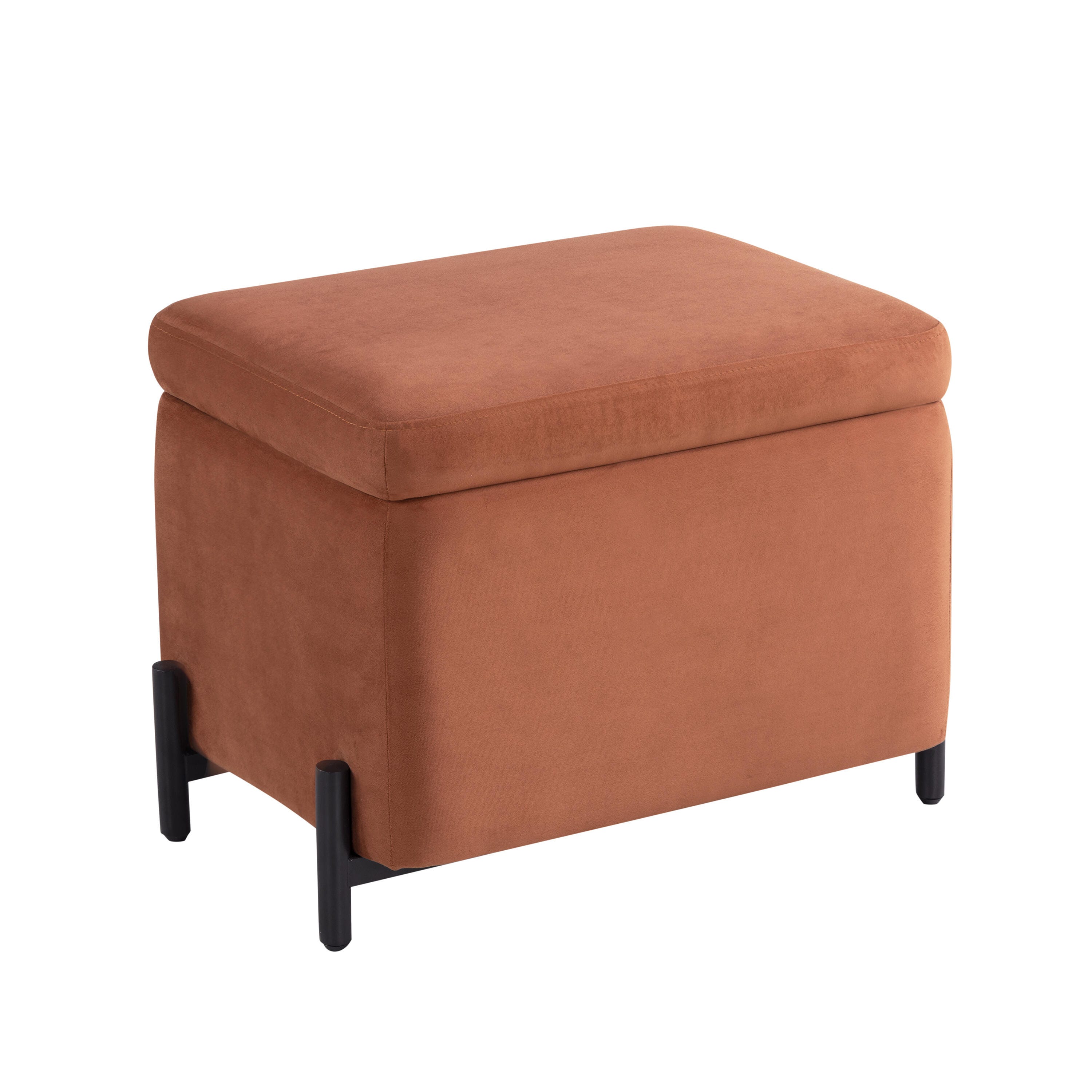 Studio Living Kensington Ottoman, Orange, large