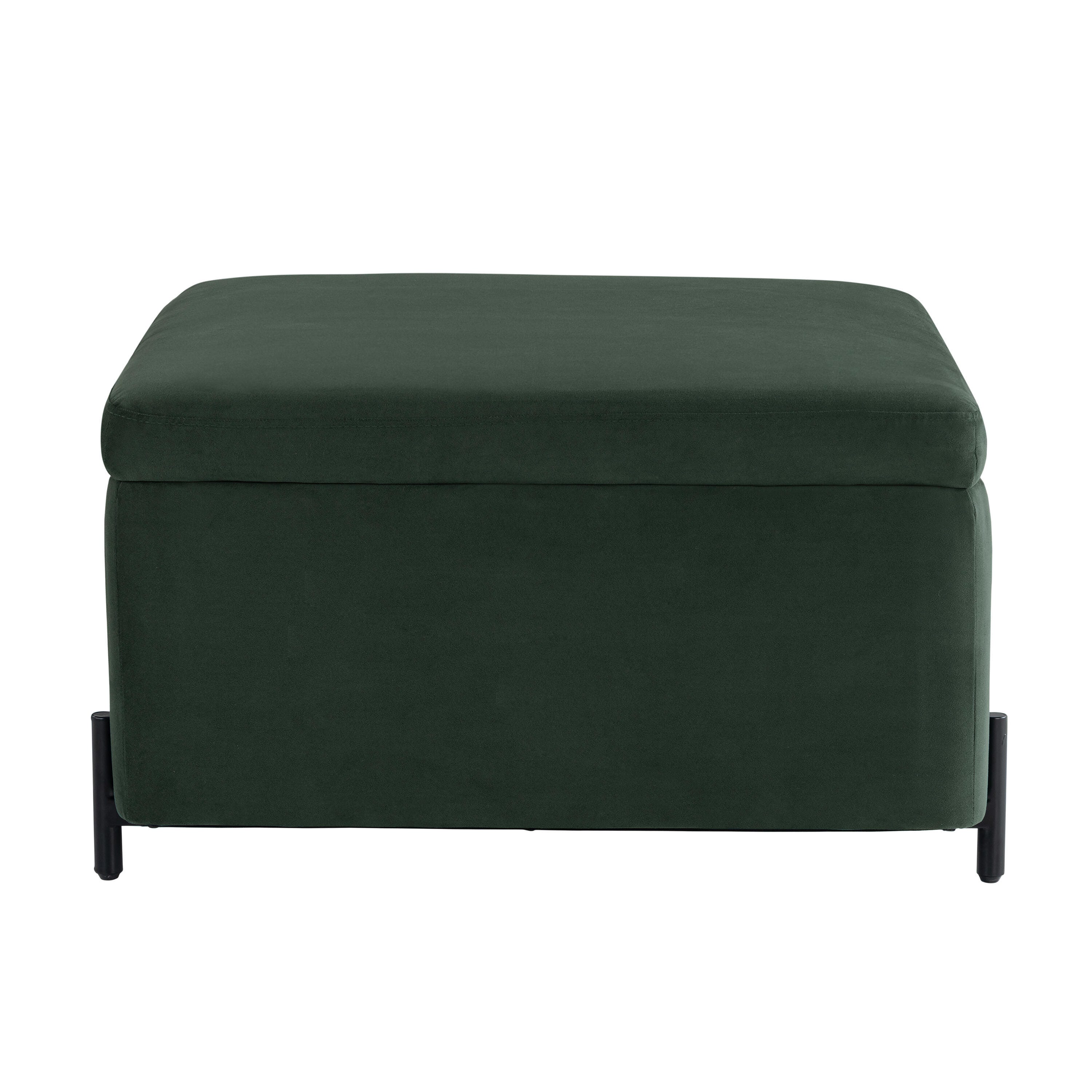 Studio Living Kensington Ottoman, Green, large