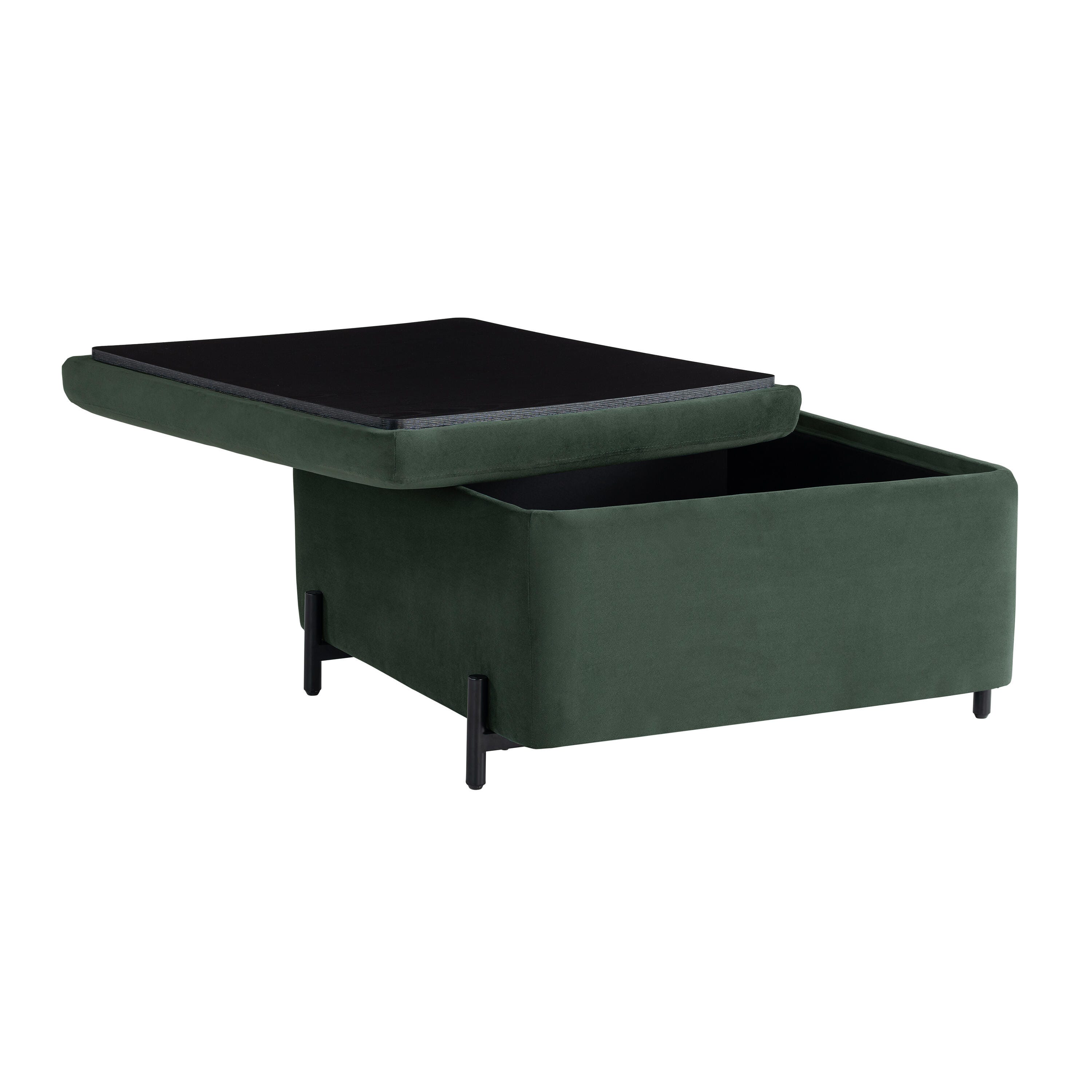 Studio Living Kensington Ottoman, Green, large