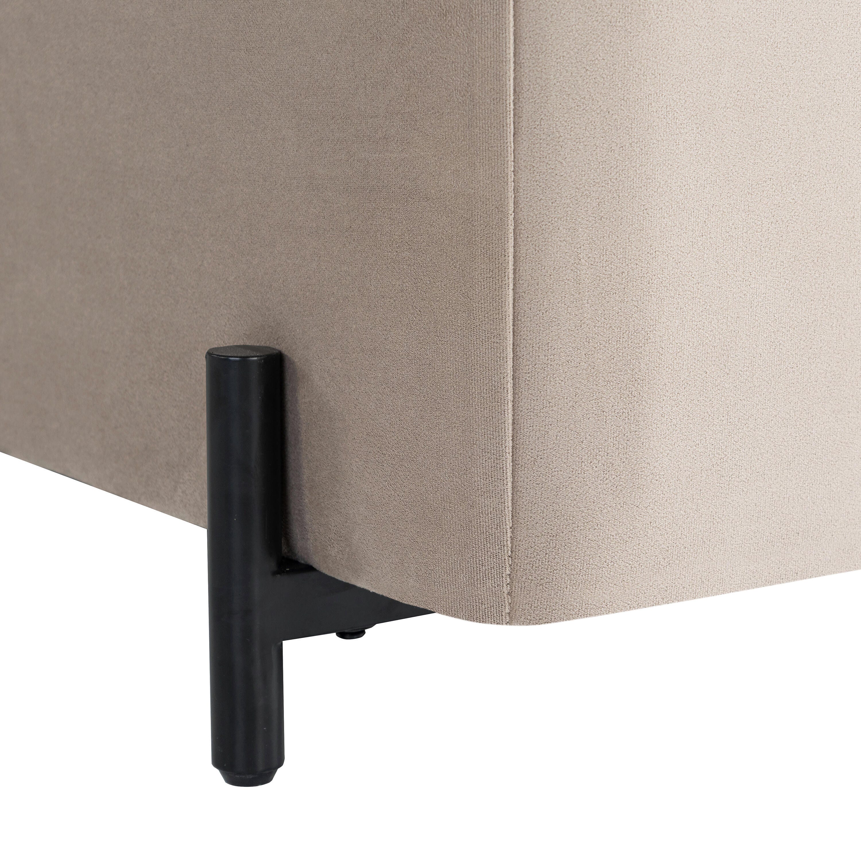 Studio Living Kensington Ottoman, Beige, large