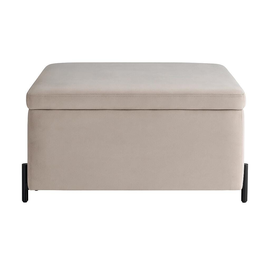 Studio Living Kensington Ottoman, Beige, large