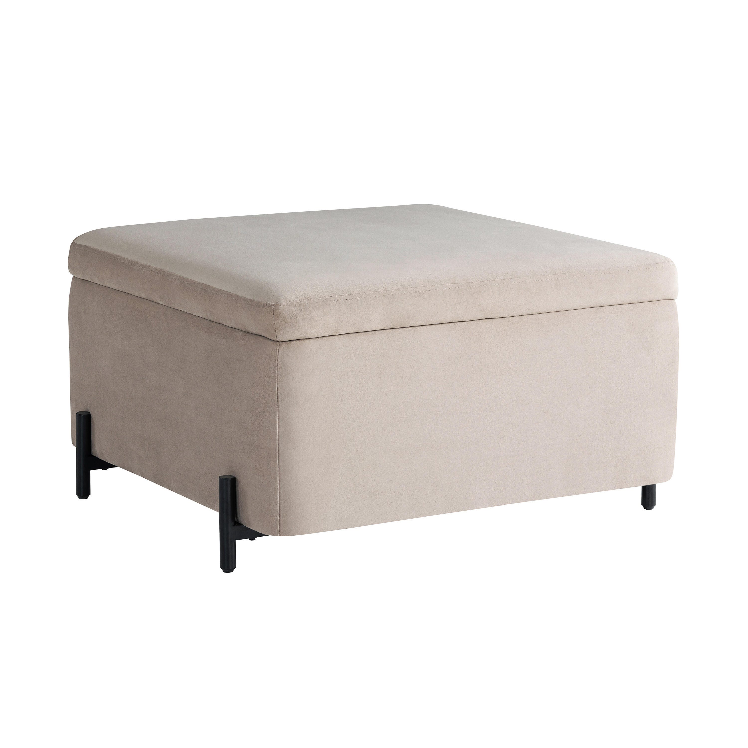 Studio Living Kensington Ottoman, Beige, large