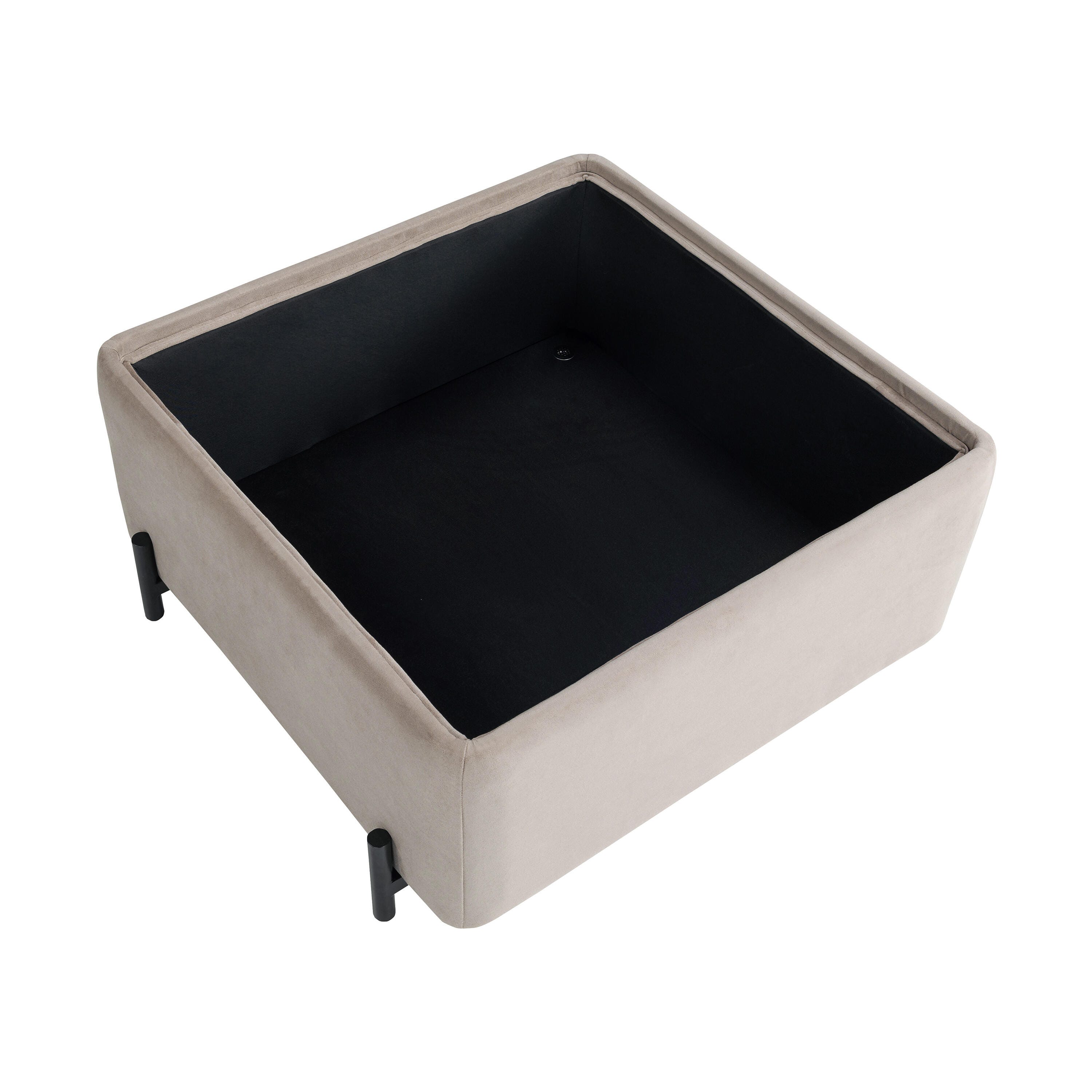 Studio Living Kensington Ottoman, Beige, large