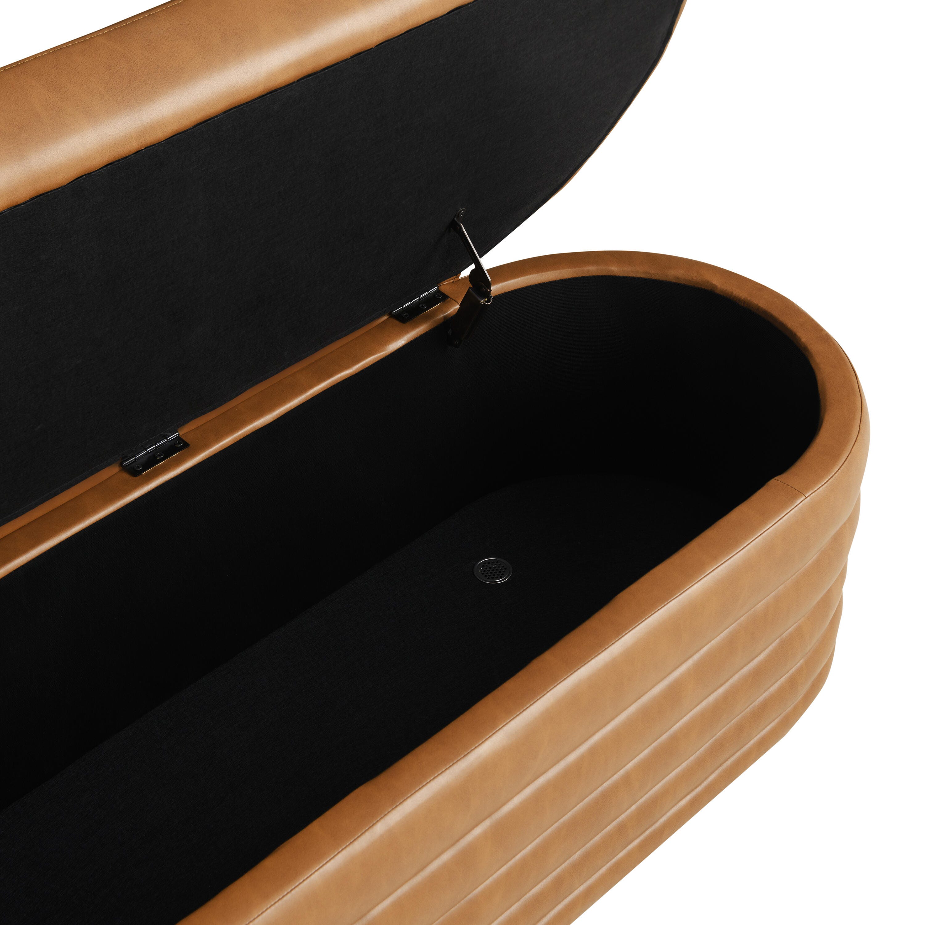 Studio Living Lawrence Ottoman, Carmel, large