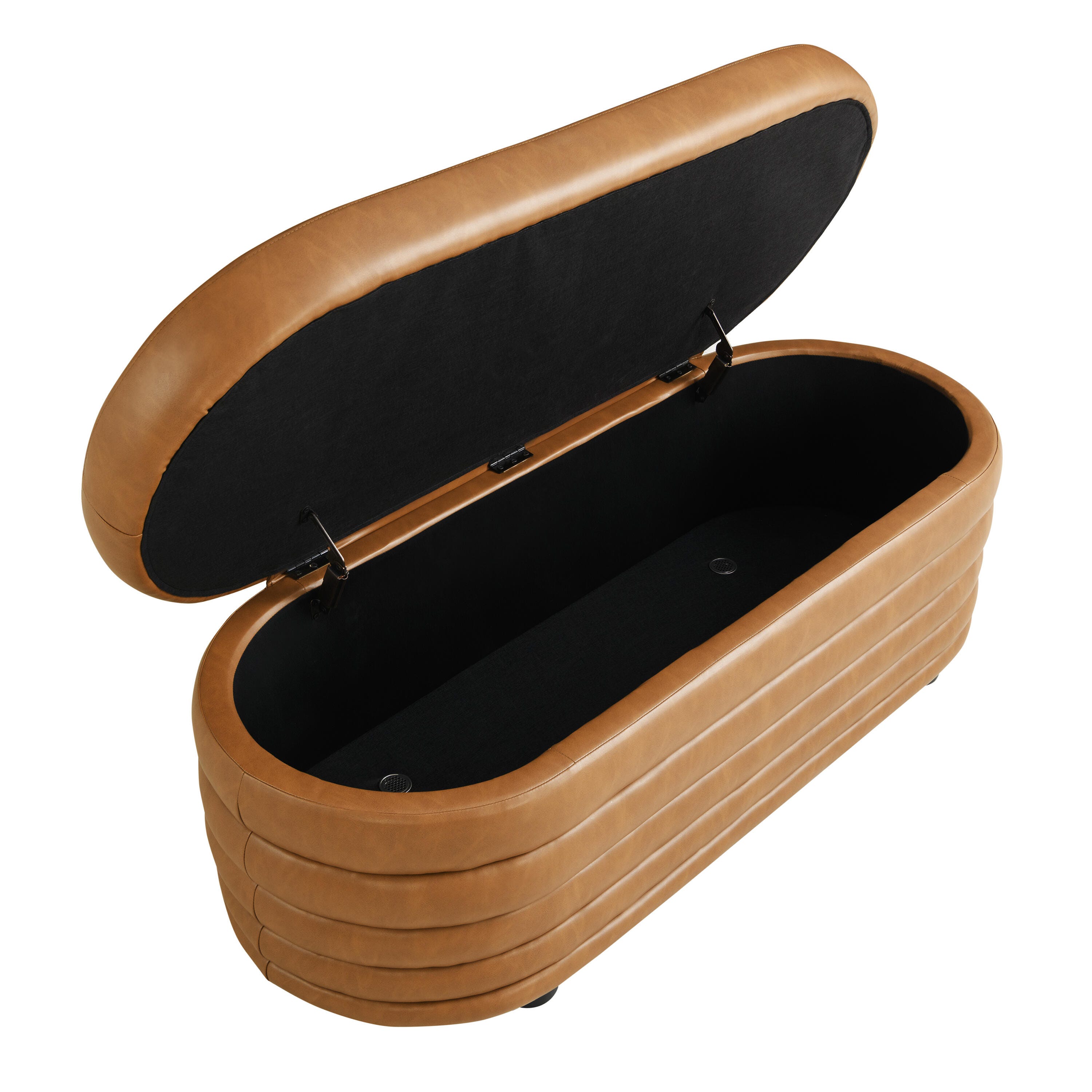 Studio Living Lawrence Ottoman, Carmel, large
