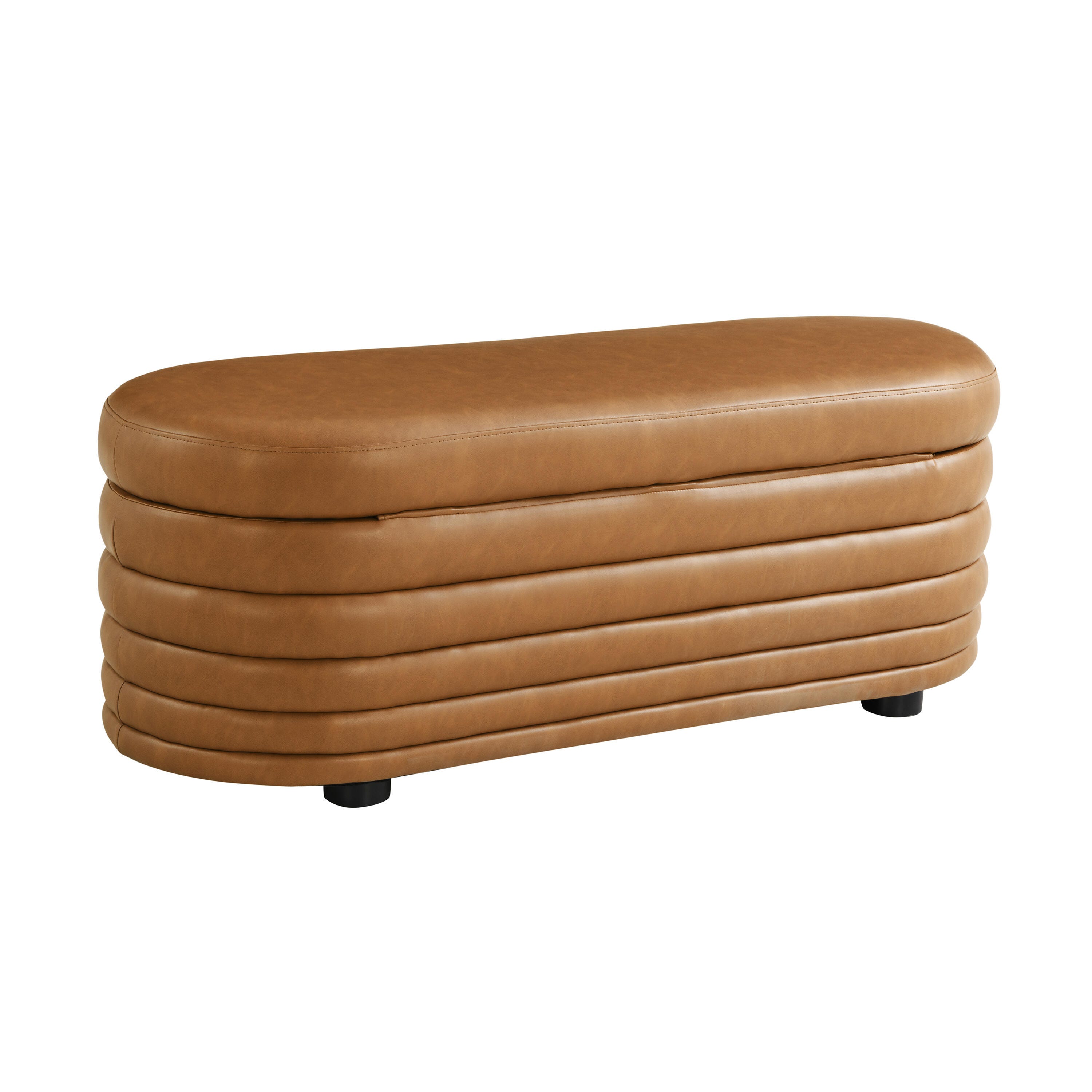 Studio Living Lawrence Ottoman, Carmel, large