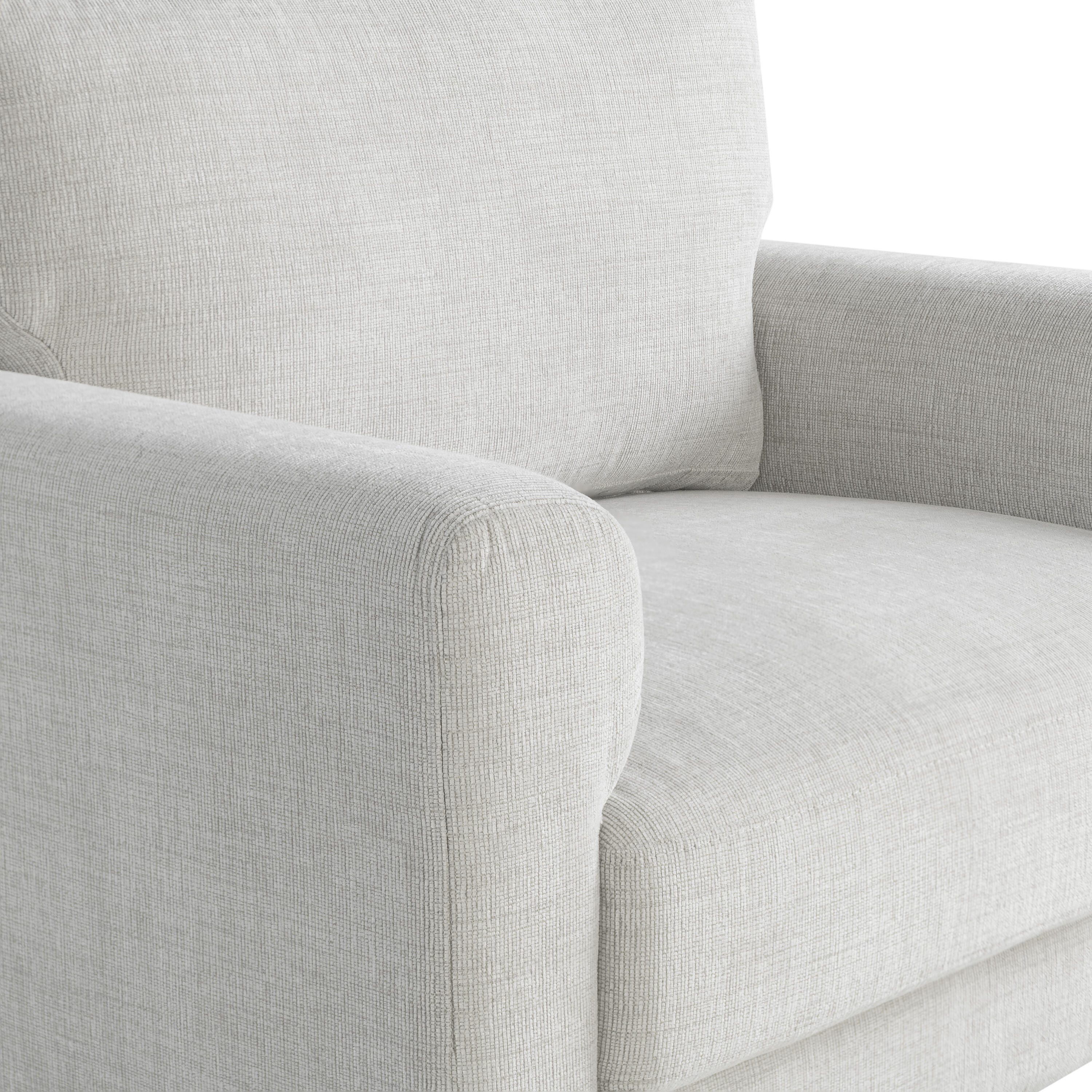 Studio Living Morgan Accent Chair, Ivory, large