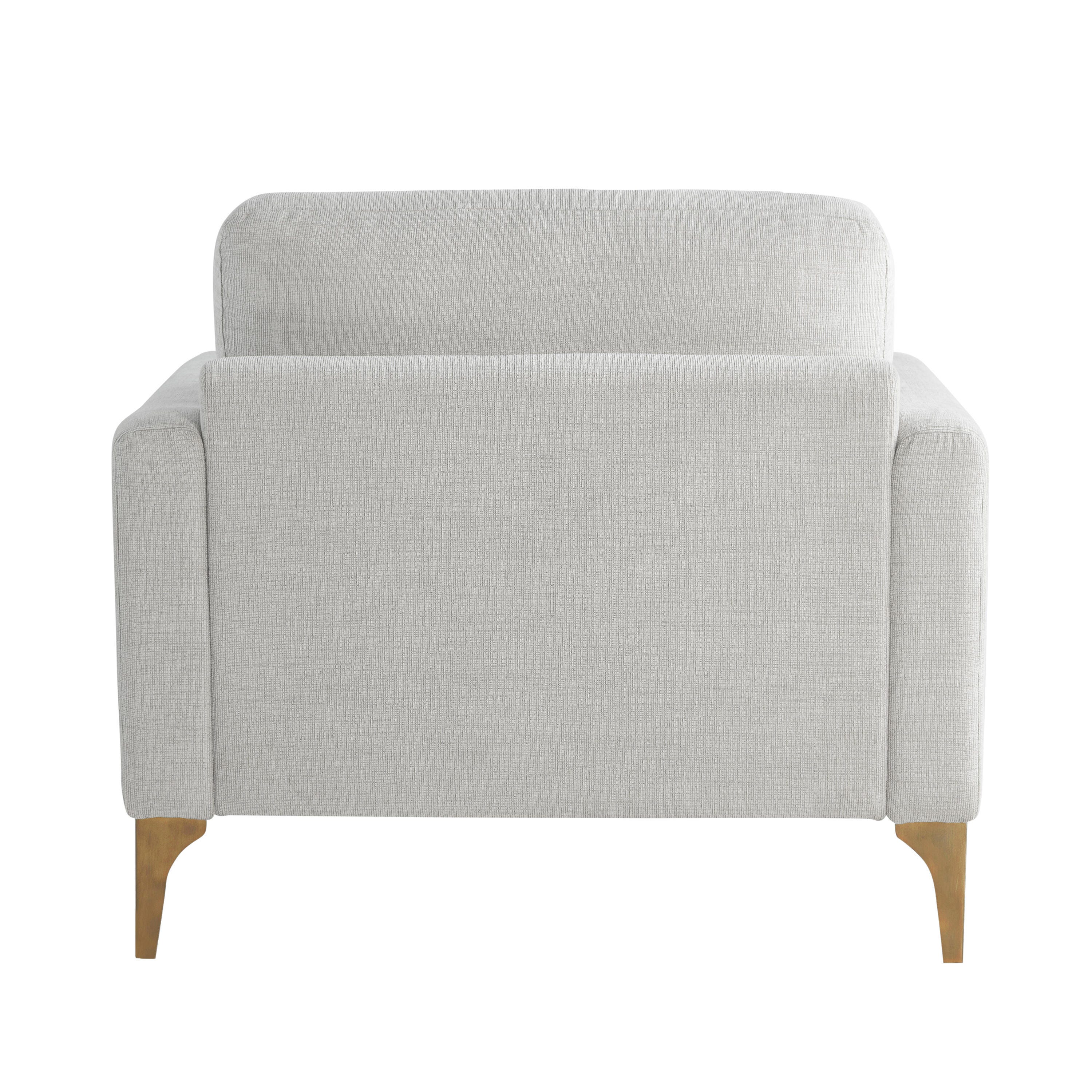 Studio Living Morgan Accent Chair, Ivory, large