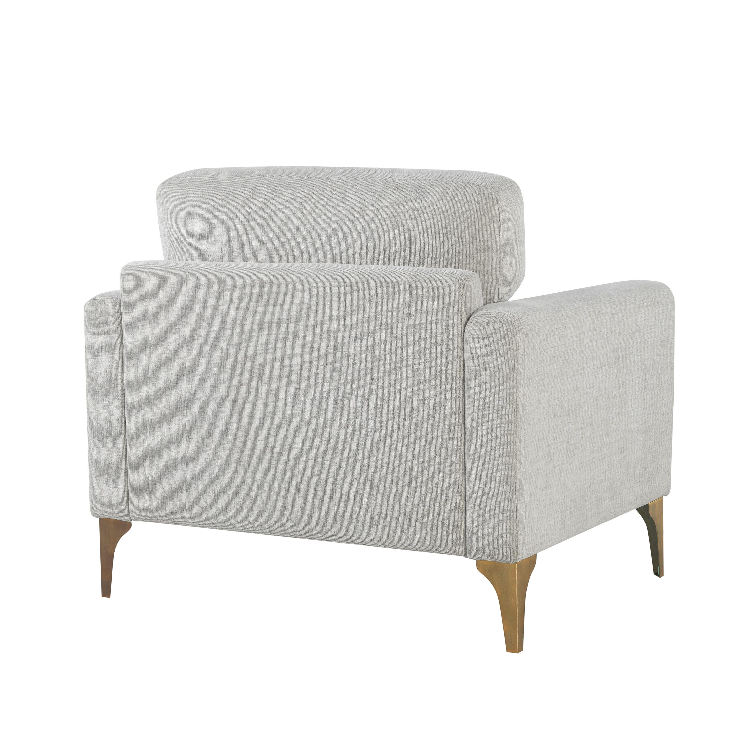Studio Living Morgan Accent Chair, Ivory, large