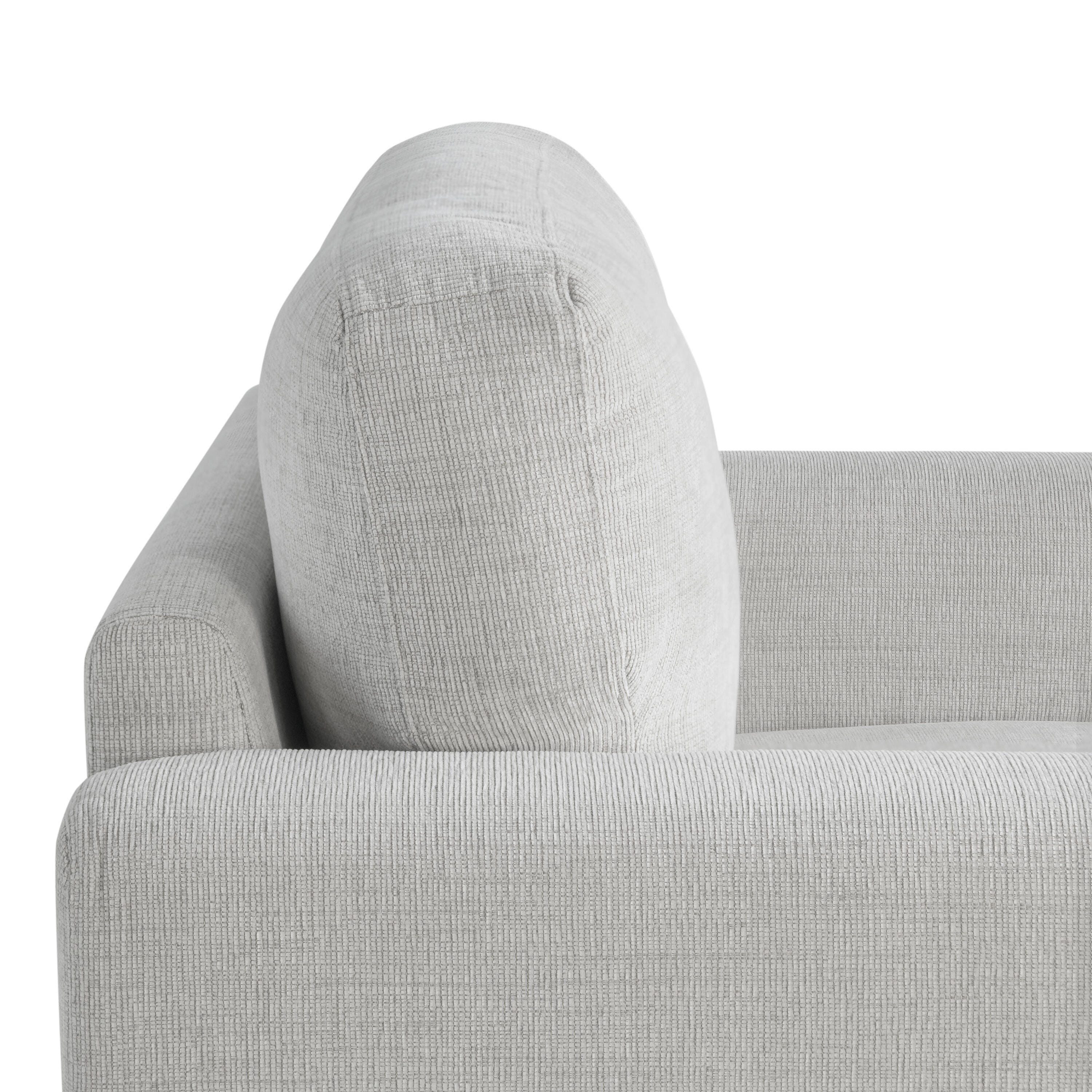 Studio Living Morgan Accent Chair, Ivory, large