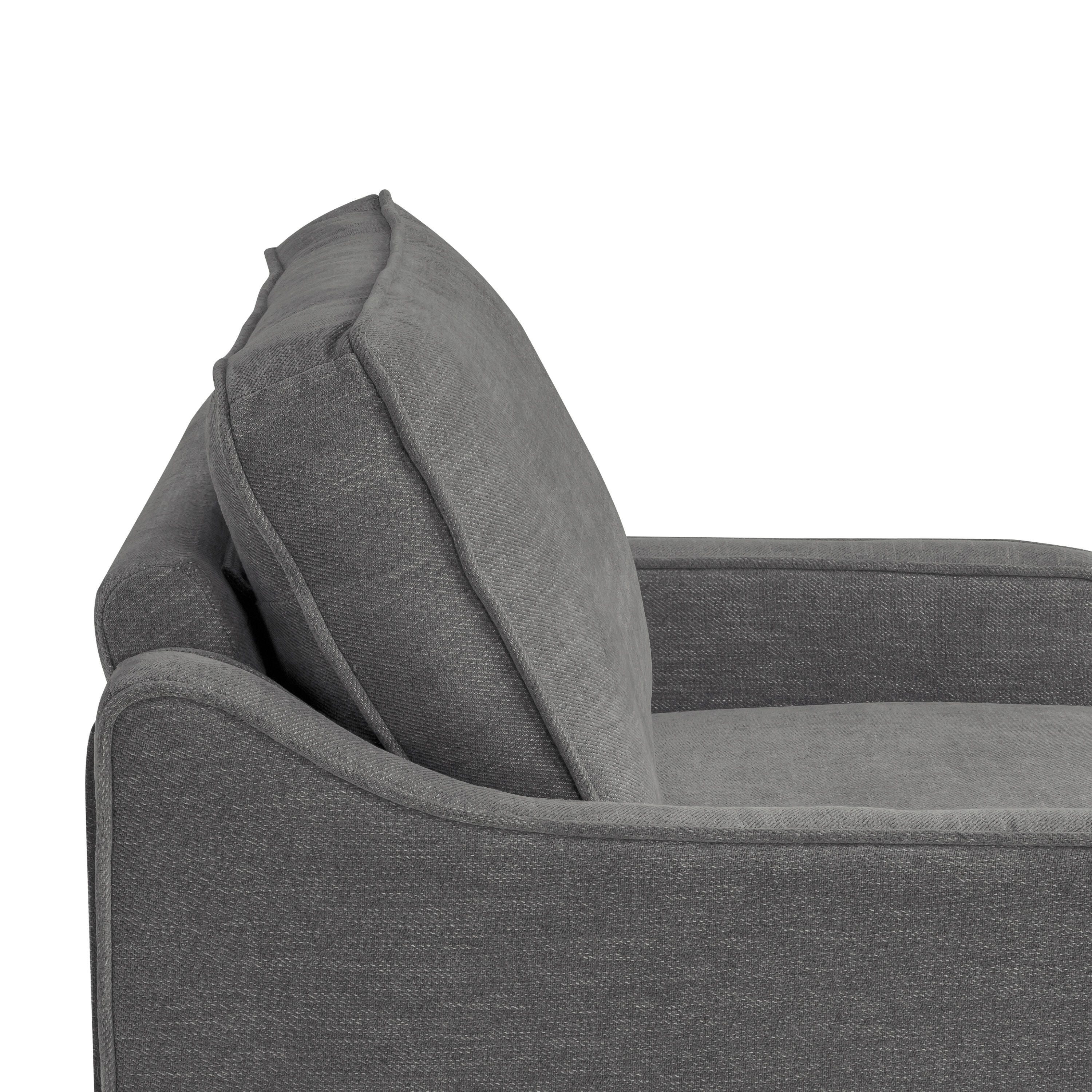 Studio Living Santiago Accent Chair, Gray, large