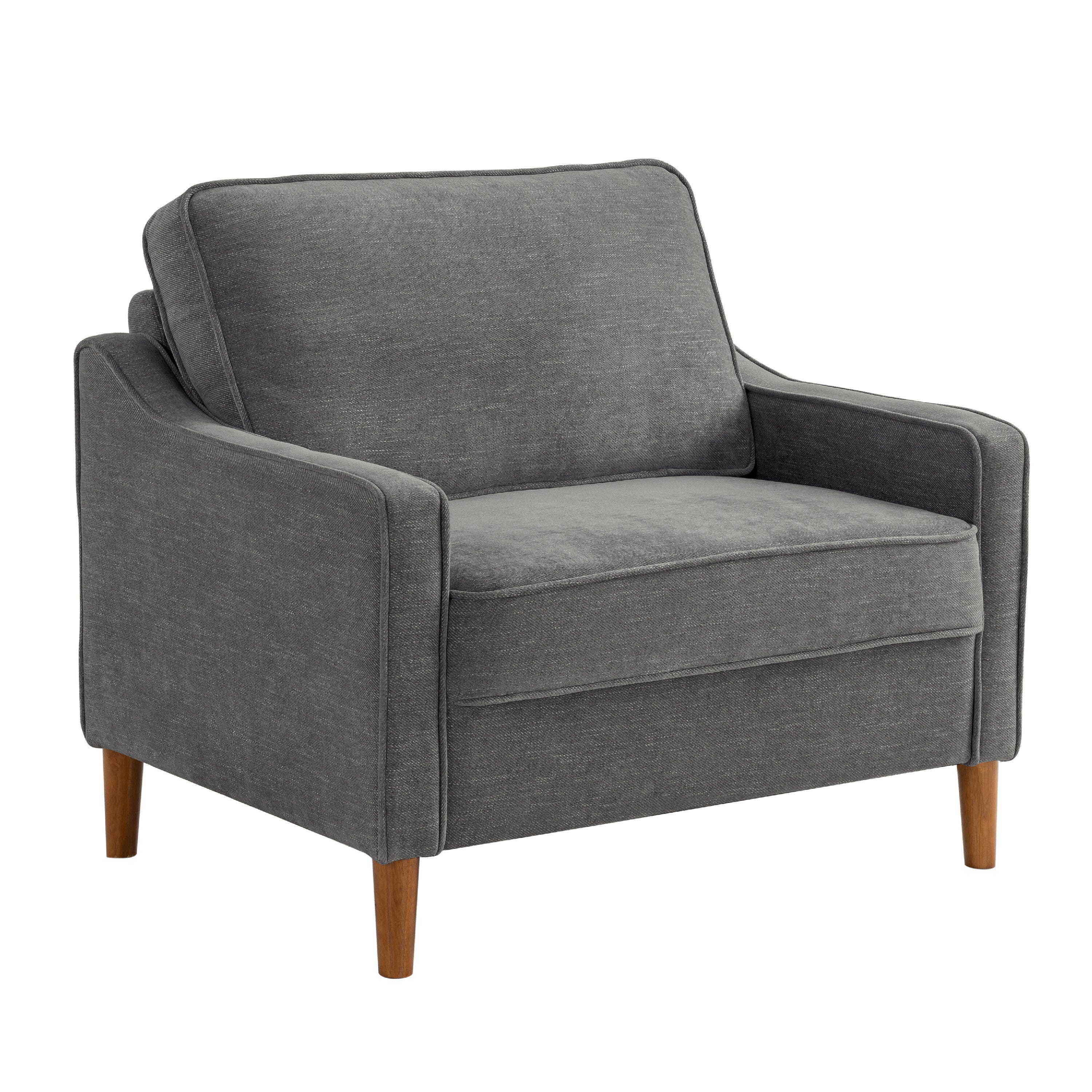 Studio Living Santiago Accent Chair, Gray, large