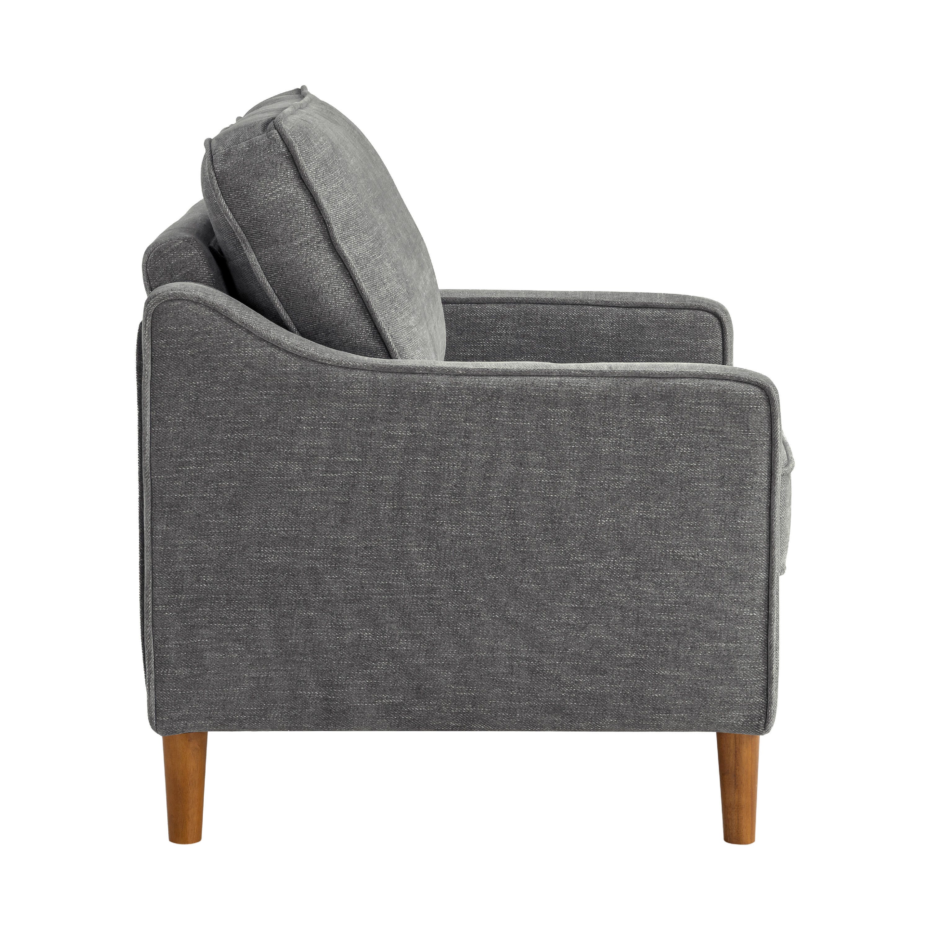 Studio Living Santiago Accent Chair, Gray, large