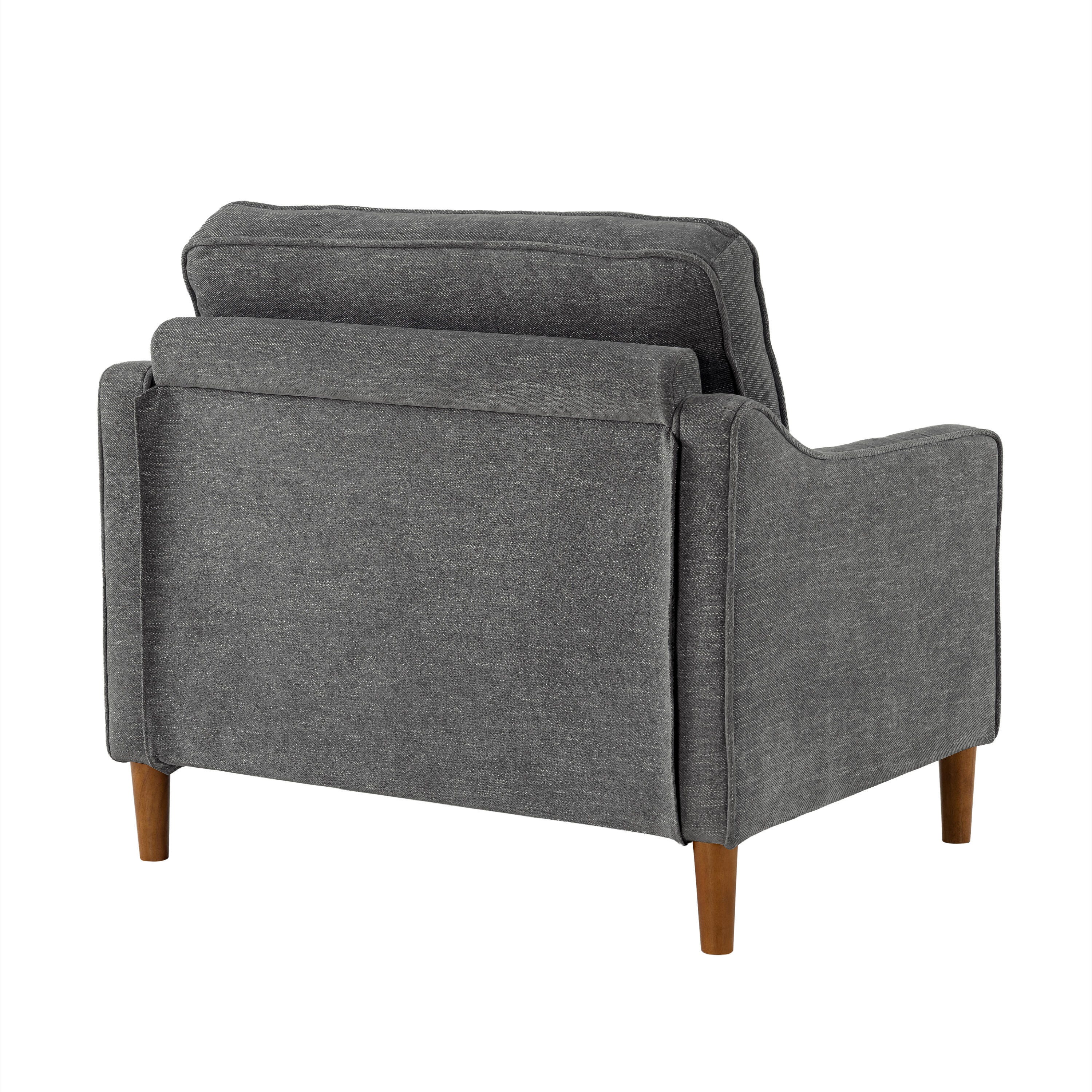 Studio Living Santiago Accent Chair, Gray, large