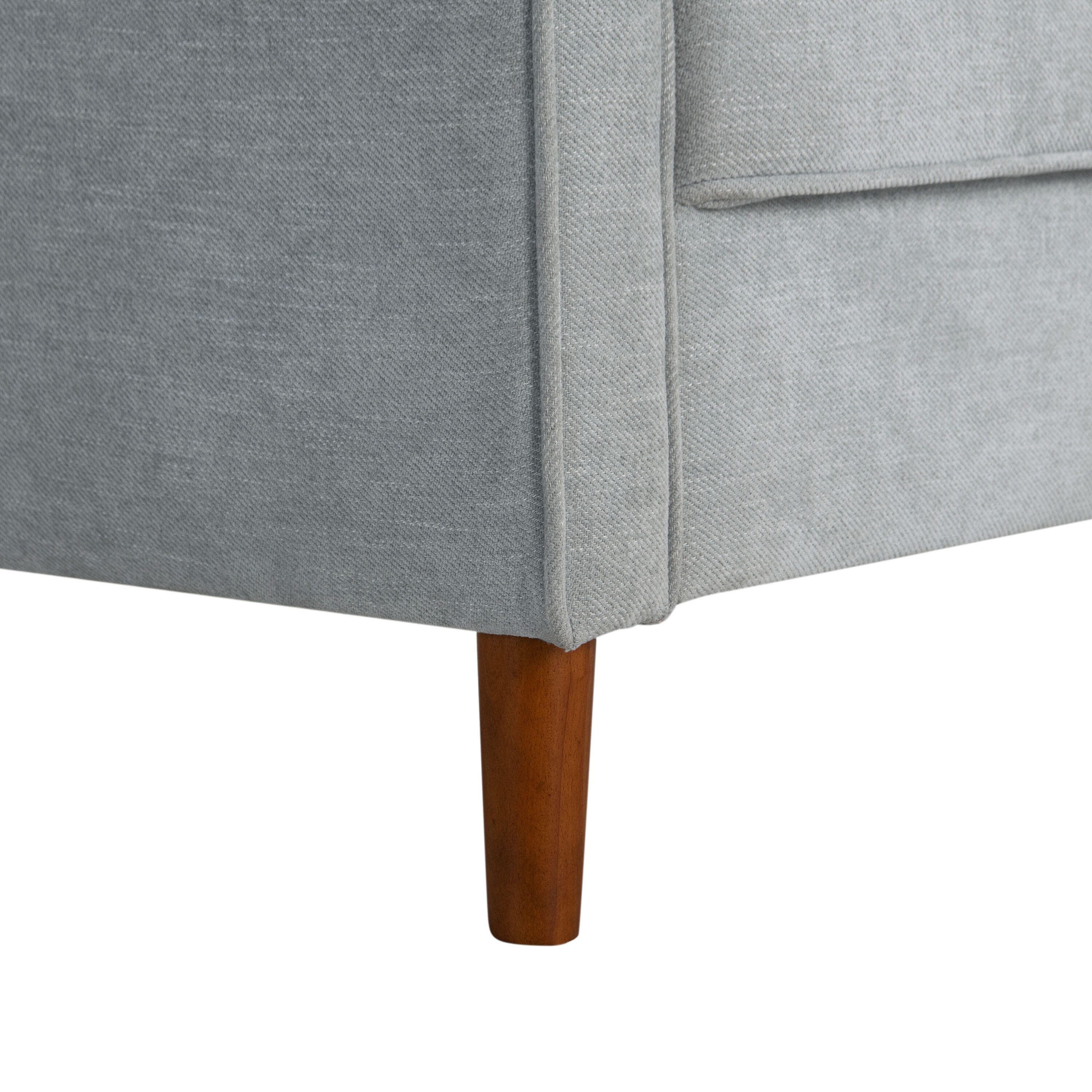 Studio Living Santiago Accent Chair, Light Gray, large