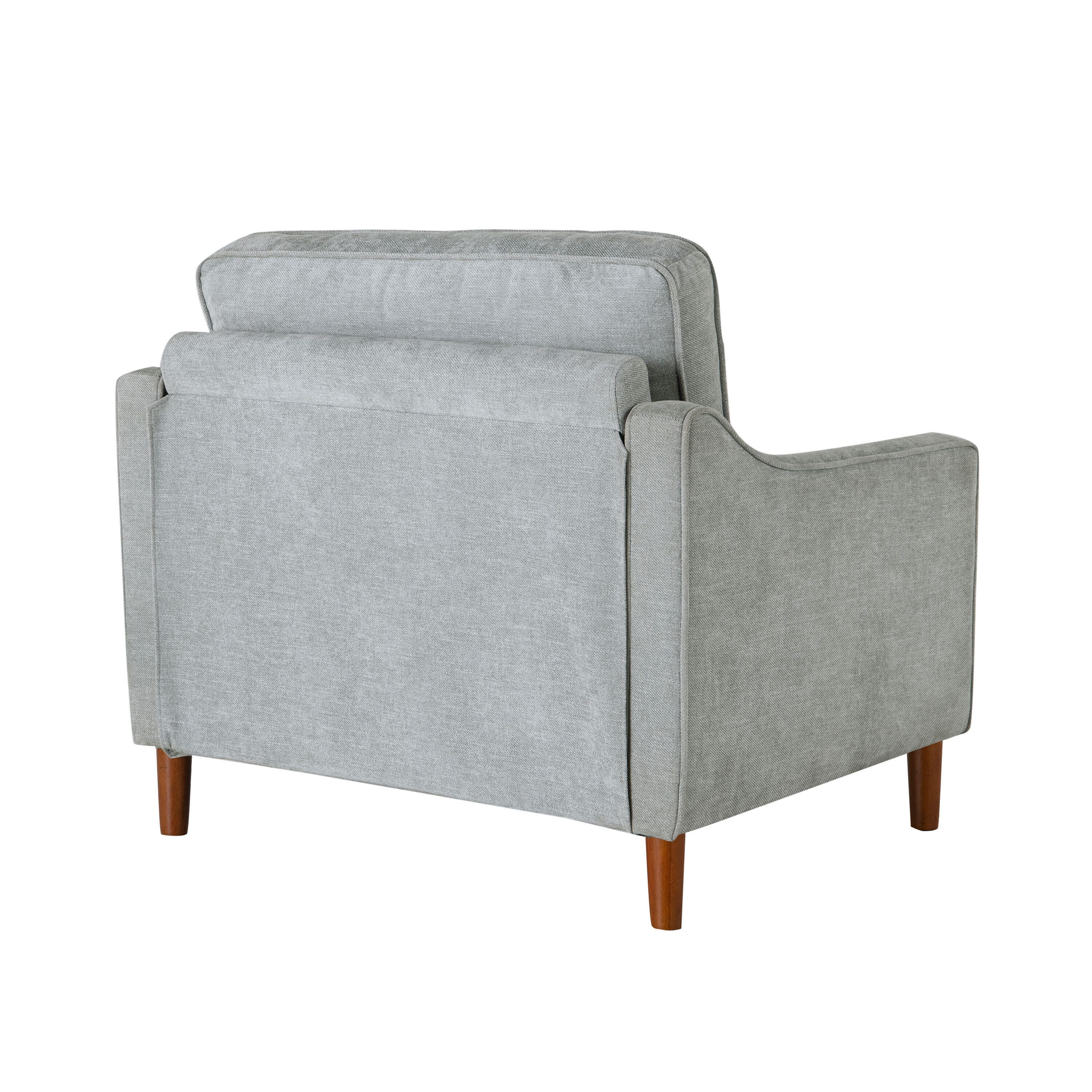 Studio Living Santiago Accent Chair, Light Gray, large