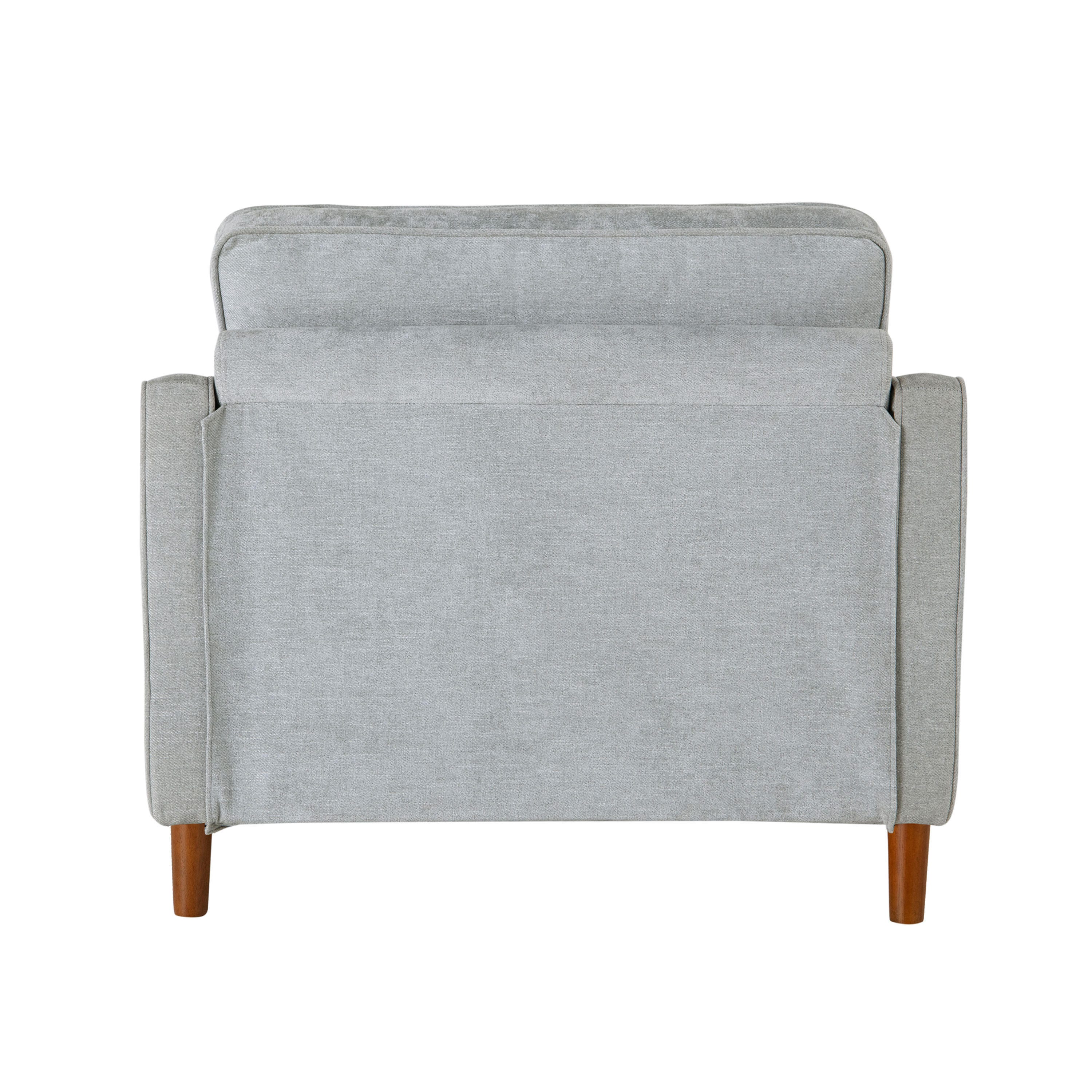 Studio Living Santiago Accent Chair, Light Gray, large