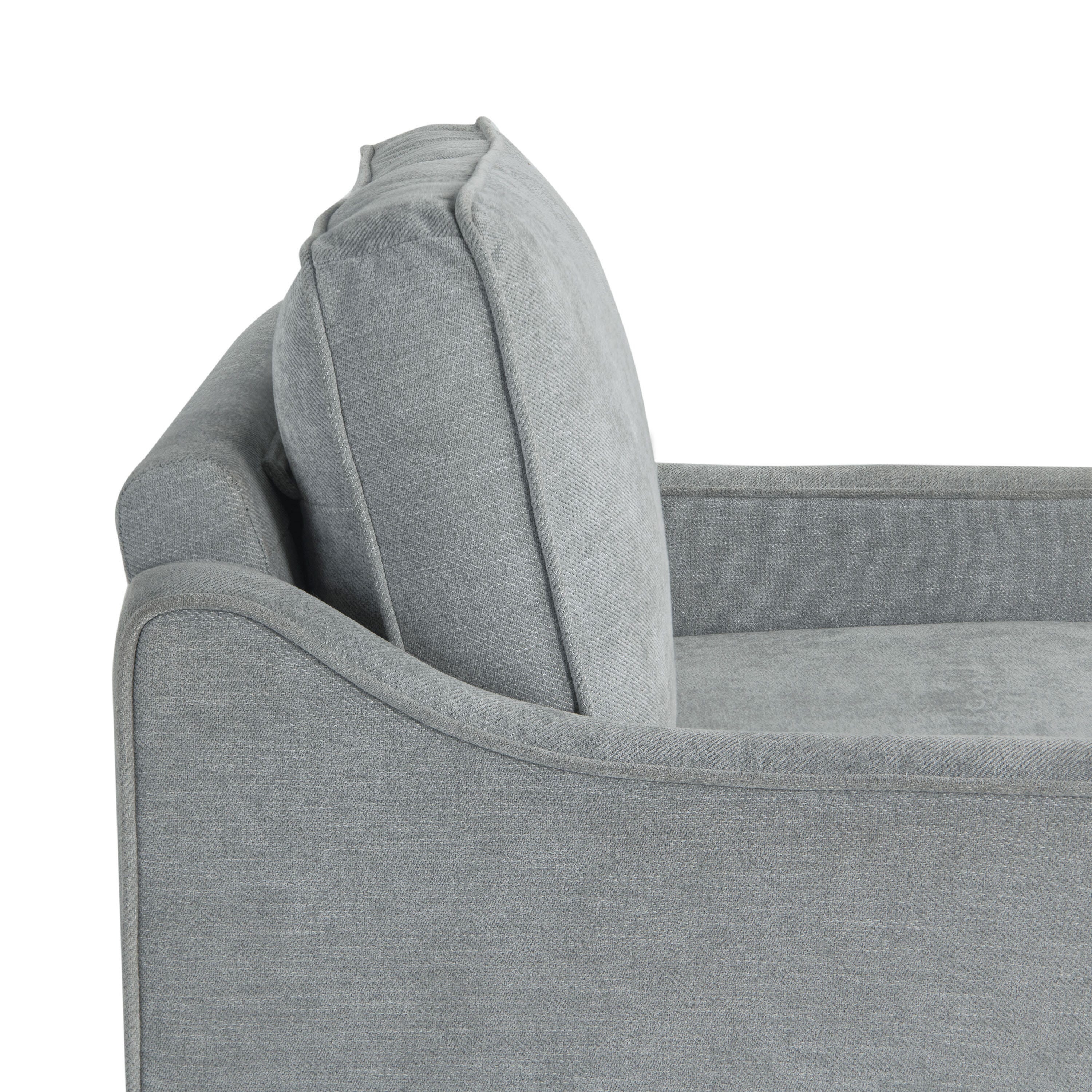 Studio Living Santiago Accent Chair, Light Gray, large